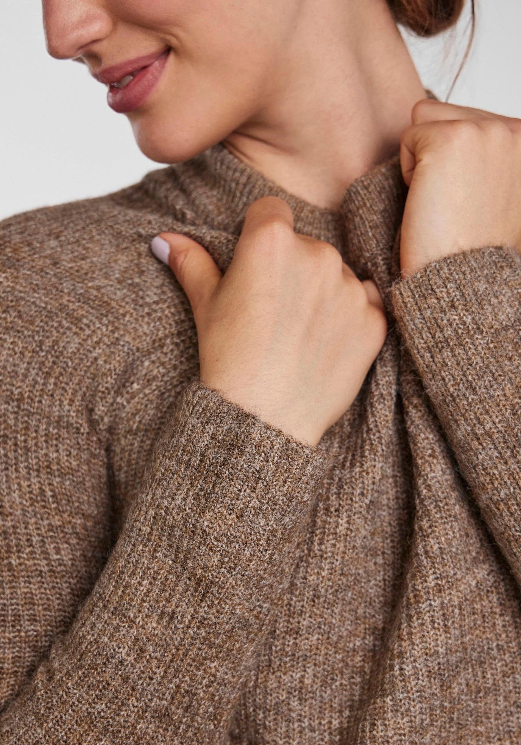 pieces Trui met ronde hals PCELLEN LS O-NECK KNIT NOOS BC