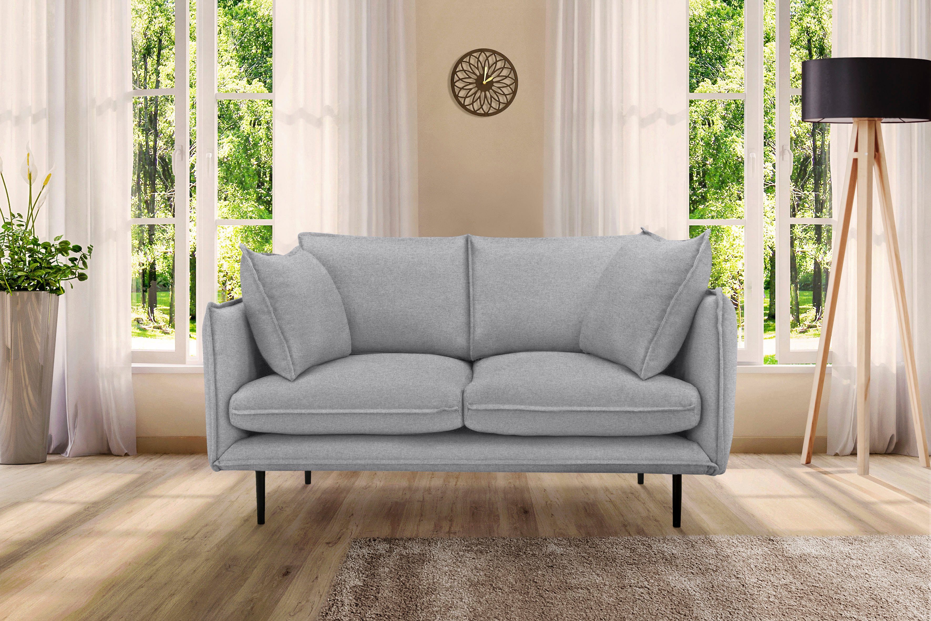 INOSIGN 2-zitsbank Somba met dikke opstaande naad en elegante look