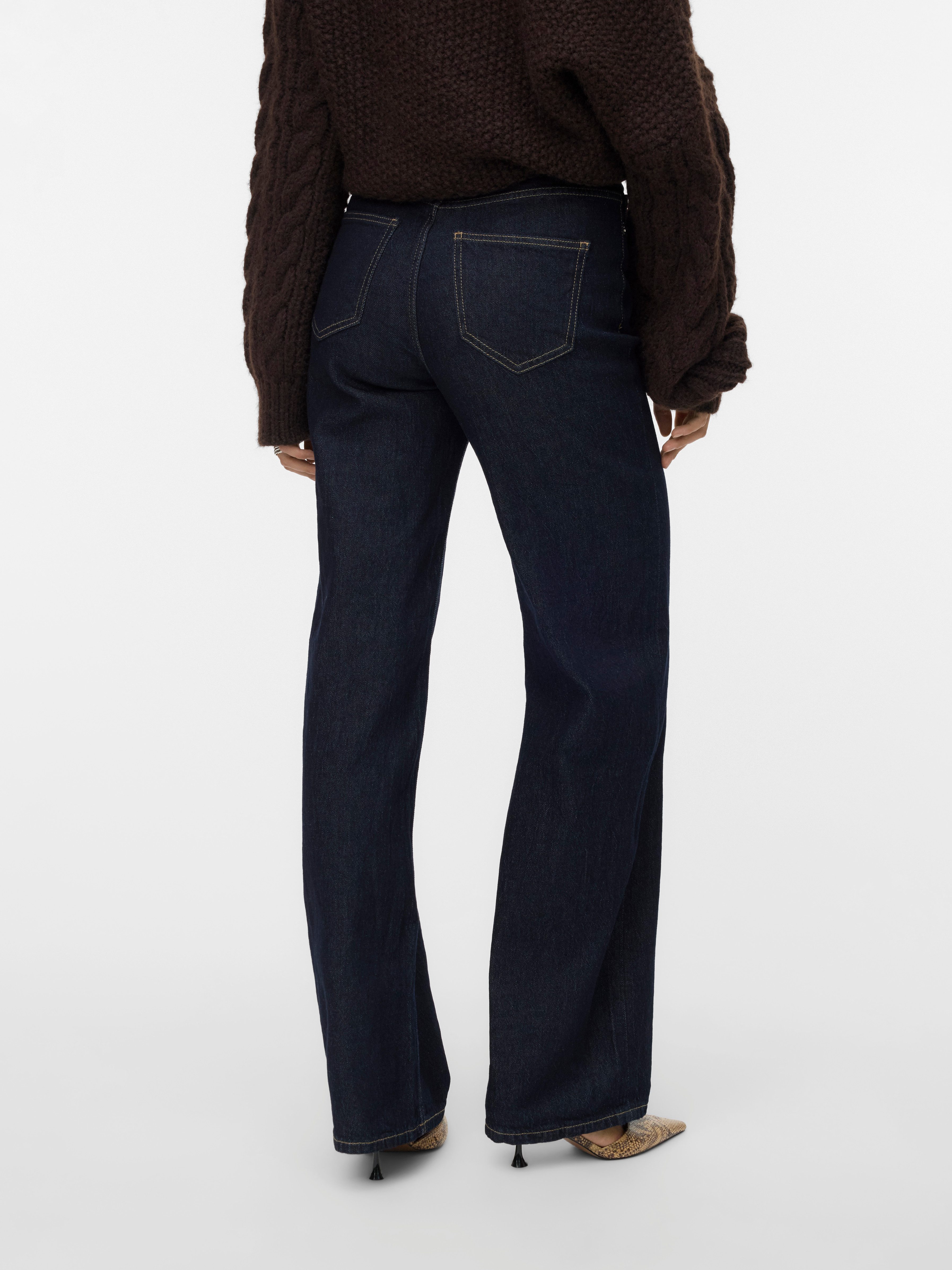 Vero Moda High-waist jeans VMTESSA HR WIDE JEANS RA369 GA NOOS