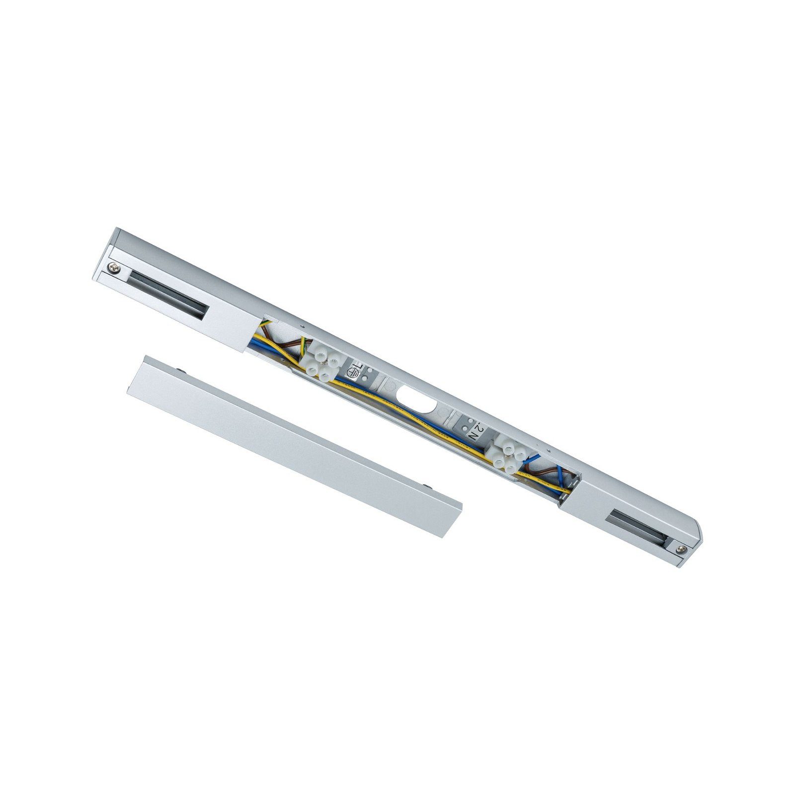 Paulmann 1-fase spanningsrail URail Aansluiting Midden 304x18mm max. 1.000W (1-delig)