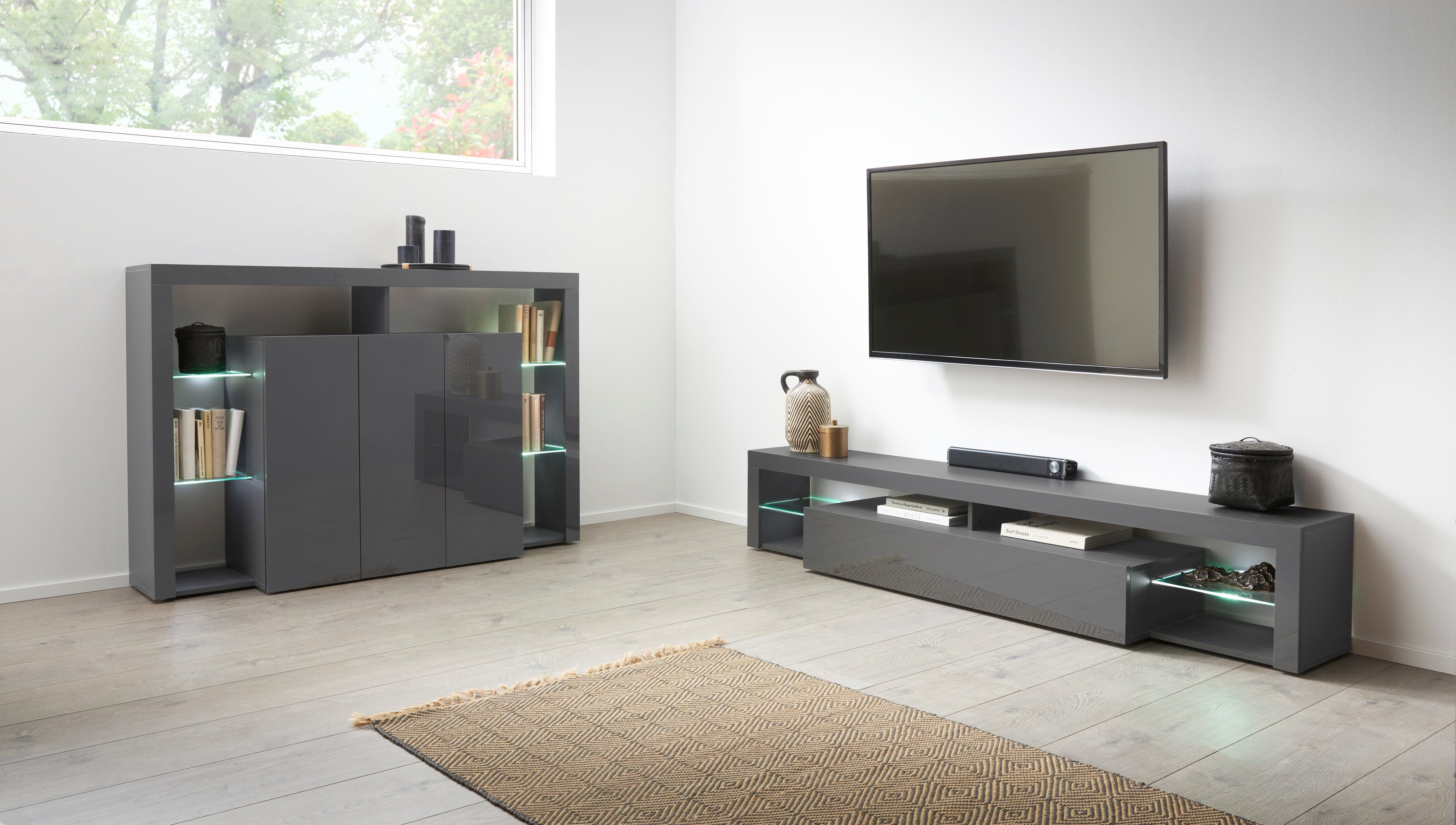 INOSIGN Tv-meubel Essential Breedte 200 cm