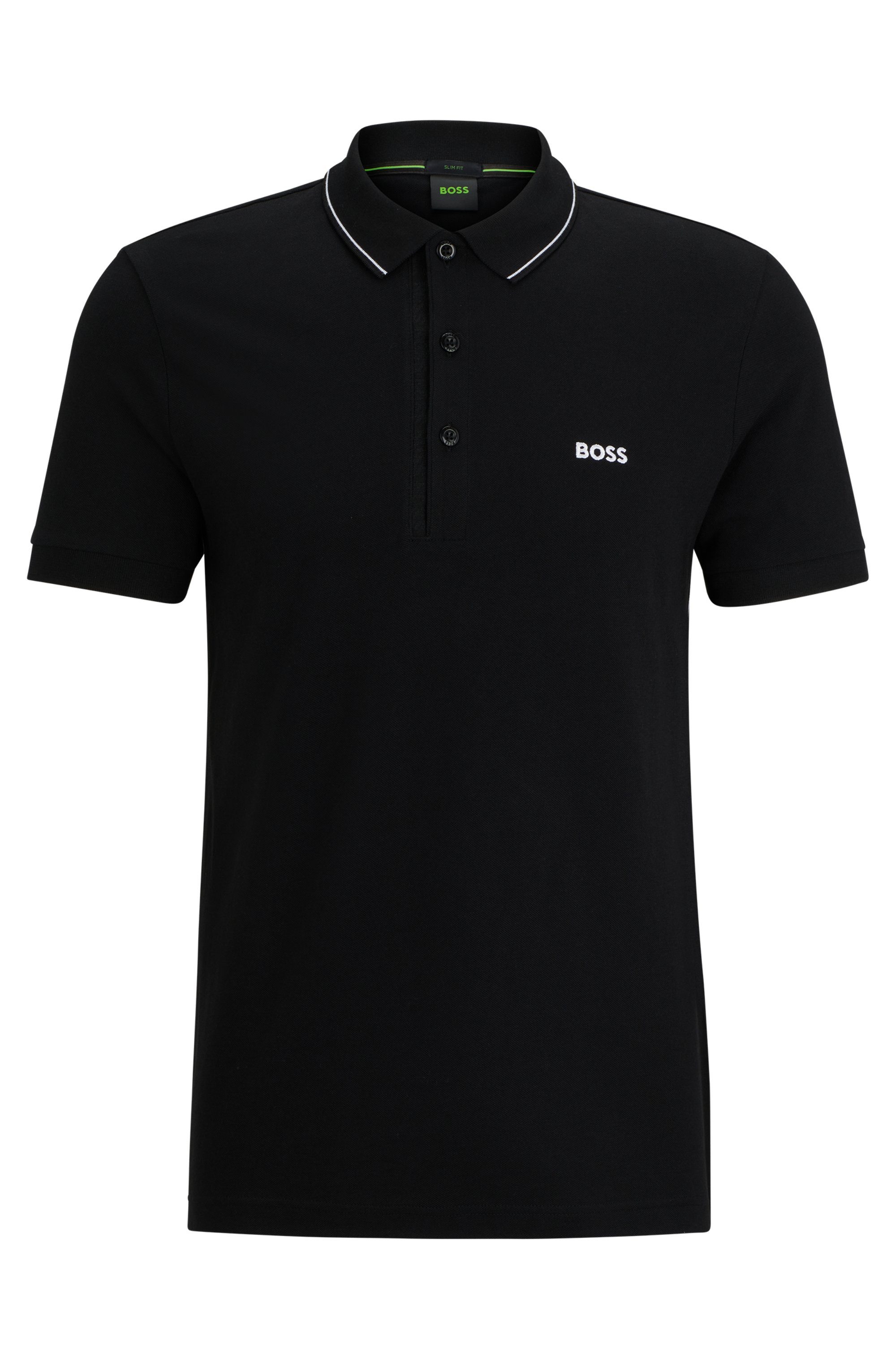 BOSS GREEN Poloshirt Paule 4 met een polokraag