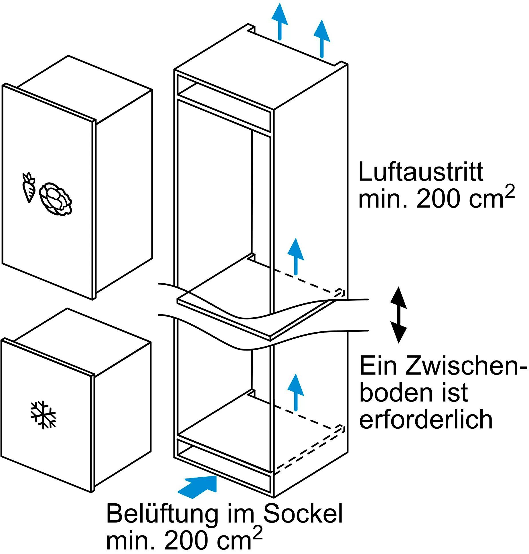 SIEMENS Inbouwvrieskast GI11VADE0