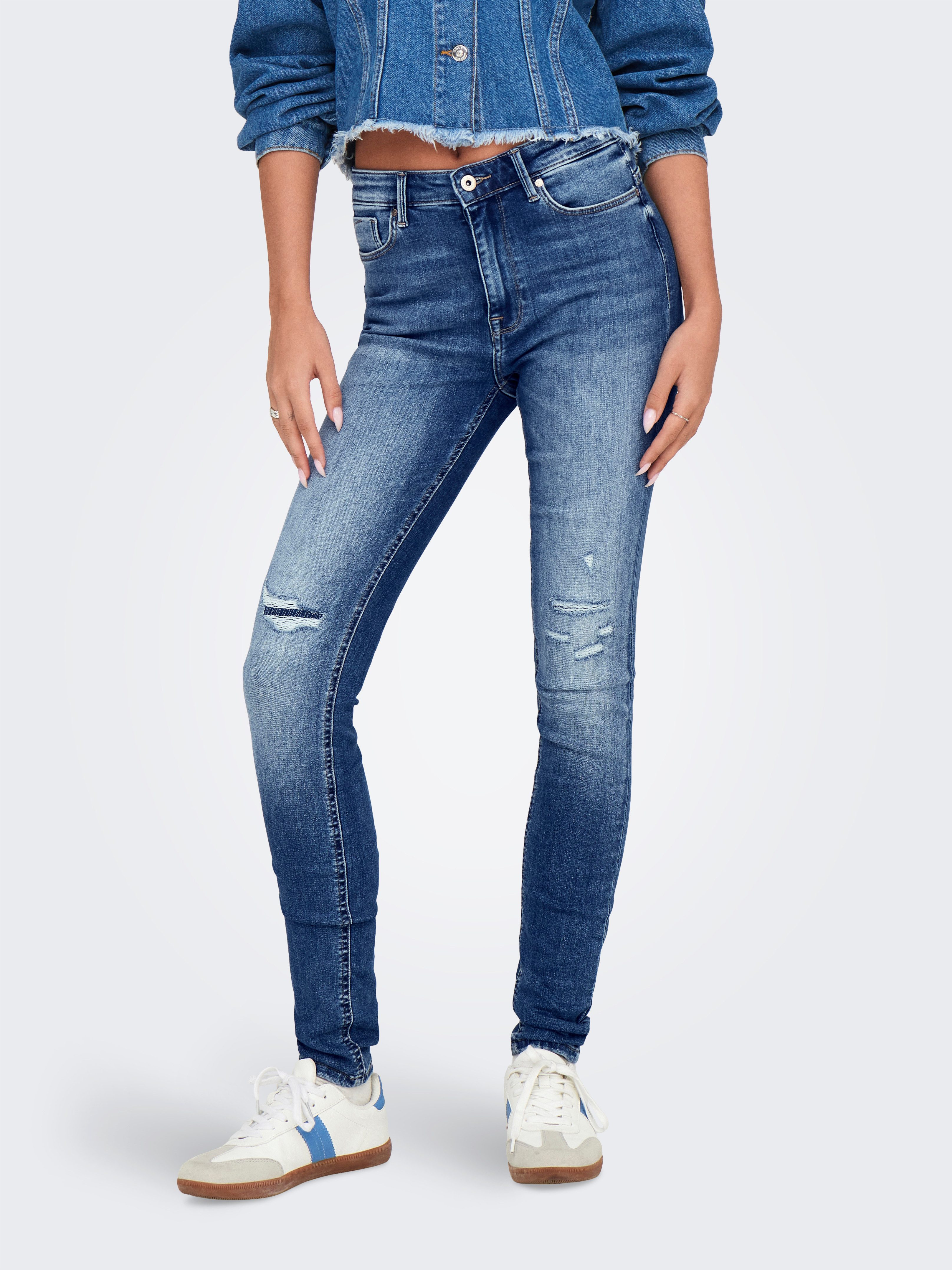 Only Skinny fit jeans ONLPAOLA HW SK REP DNM GEN X