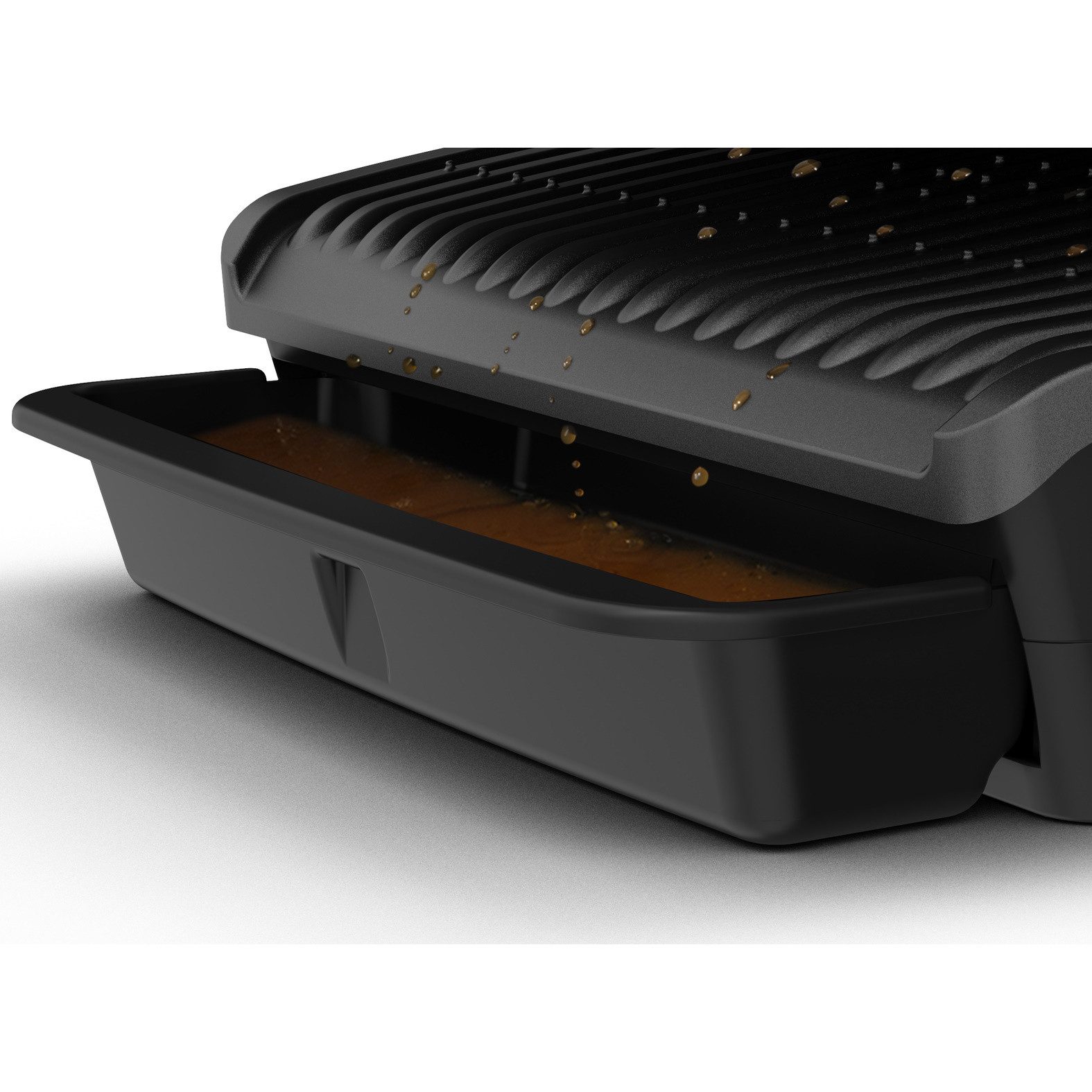 Tefal Contactgrill GC750D OptiGrill Elite 12 programma’s, intuïtieve sensor, grillboost-functie, receptenboek app