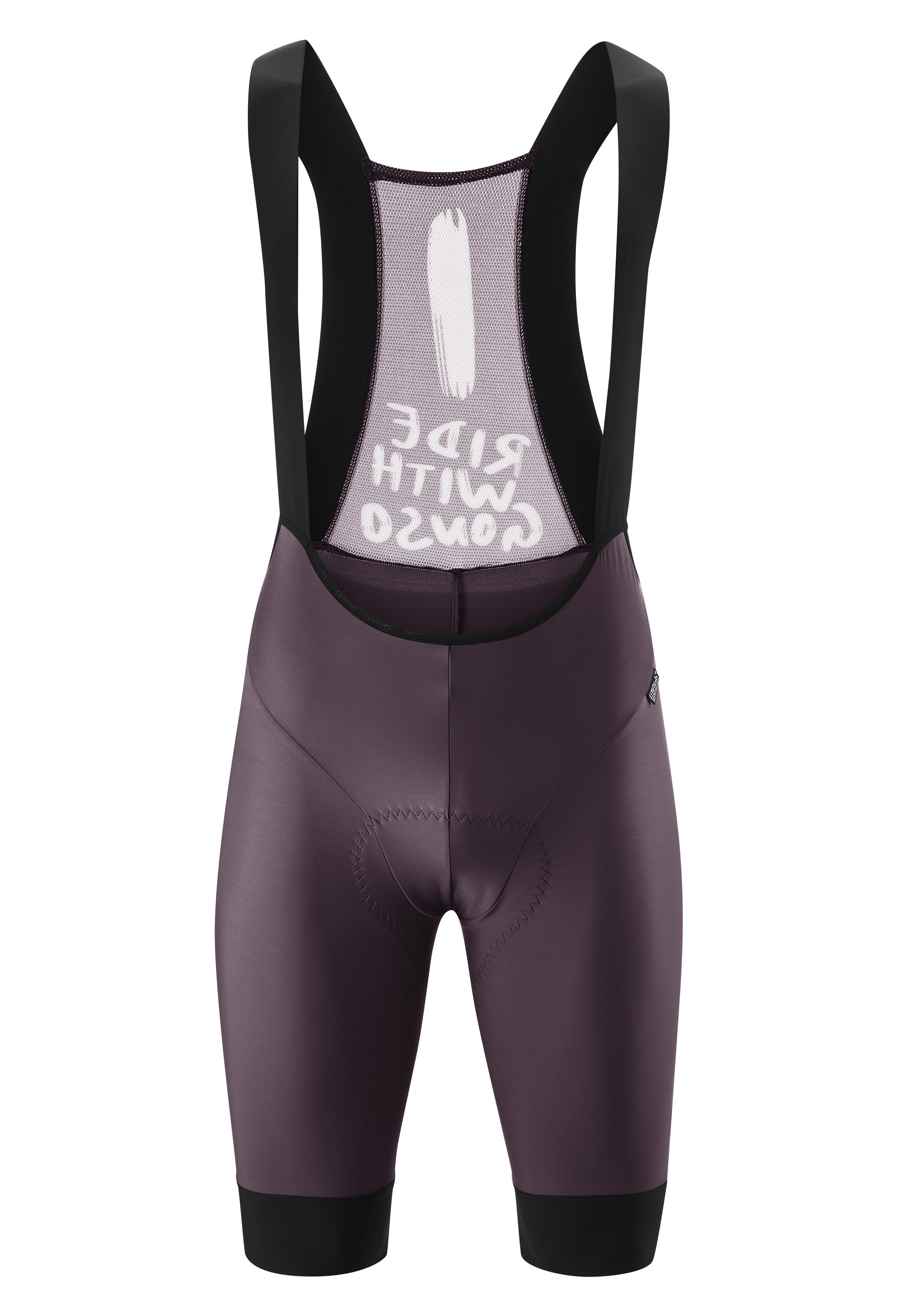Gonso Fietsbroek SQlab GO BIB M Heren fietsbroek, zitkussen en bandjes, moderne fietsbroek, strakke pasvorm