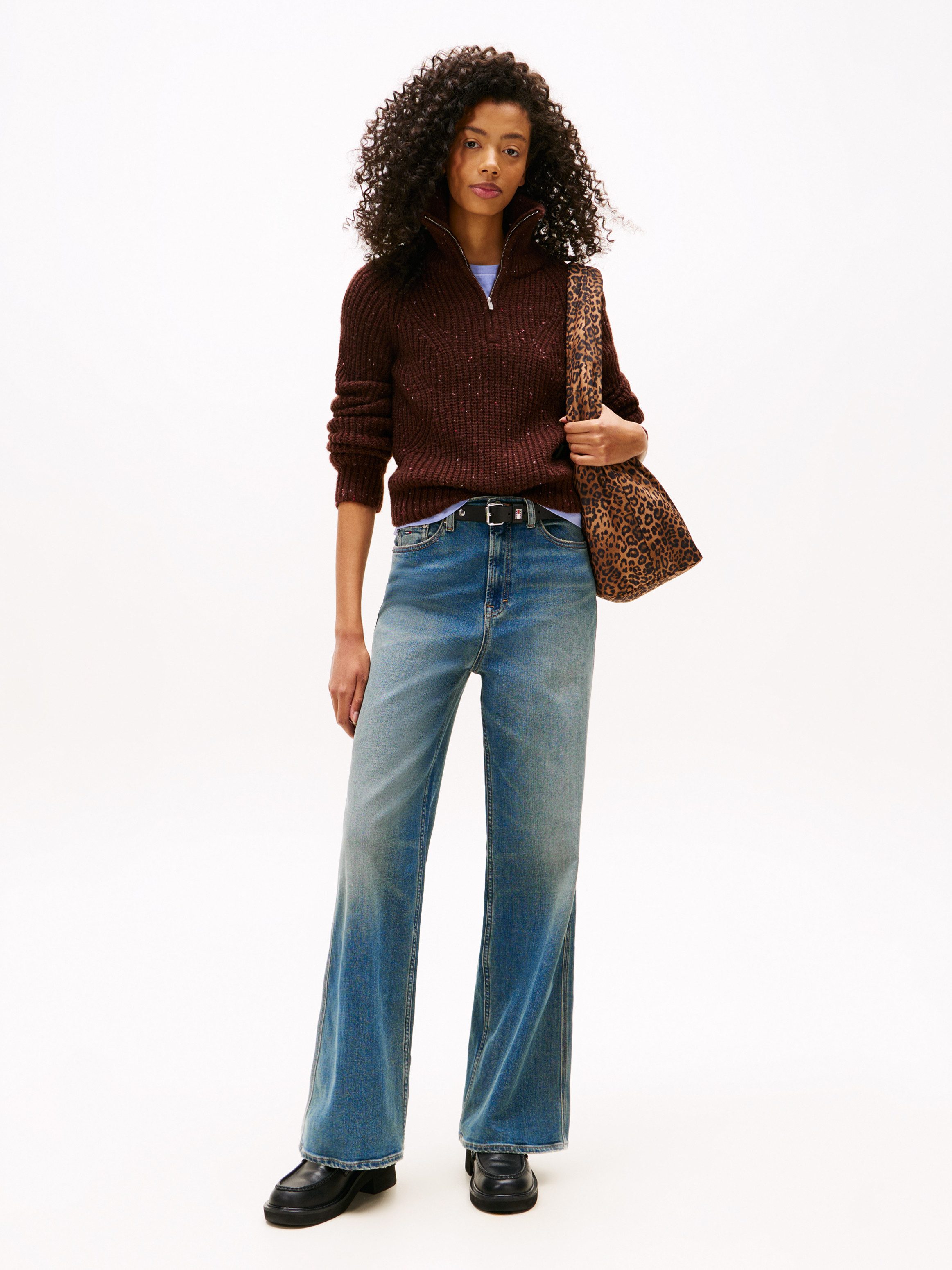 TOMMY JEANS Wijde jeans Claire High Rise