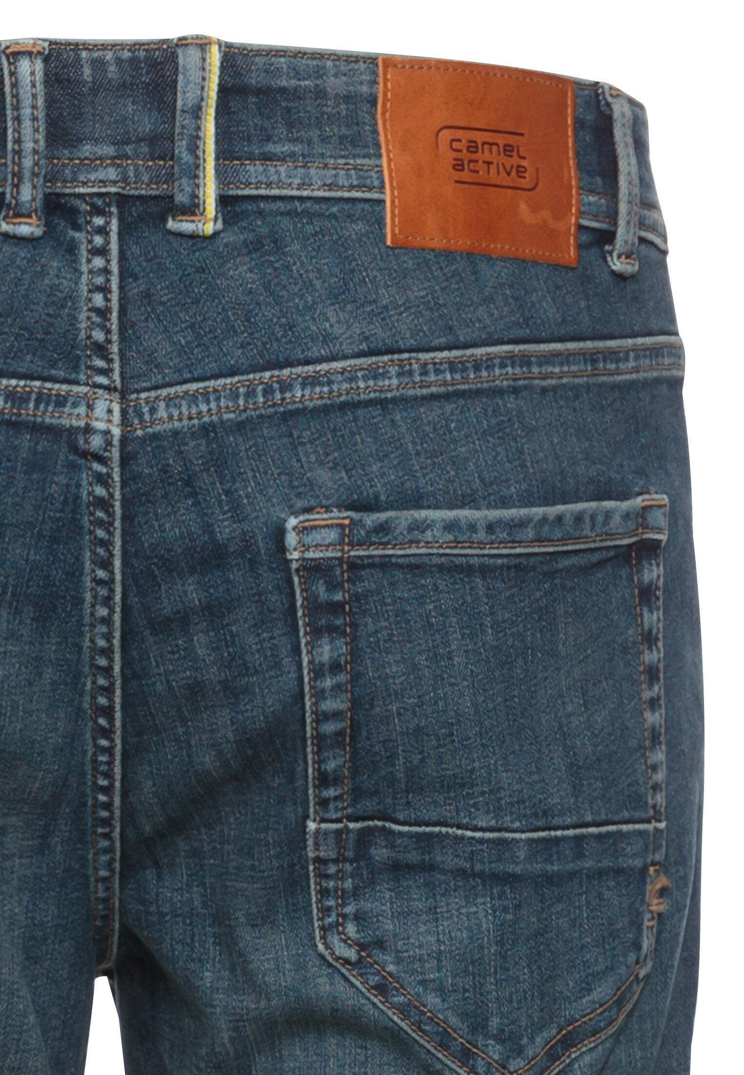 camel active Regular fit jeans FleXXXactive® in five-pocketsstijl