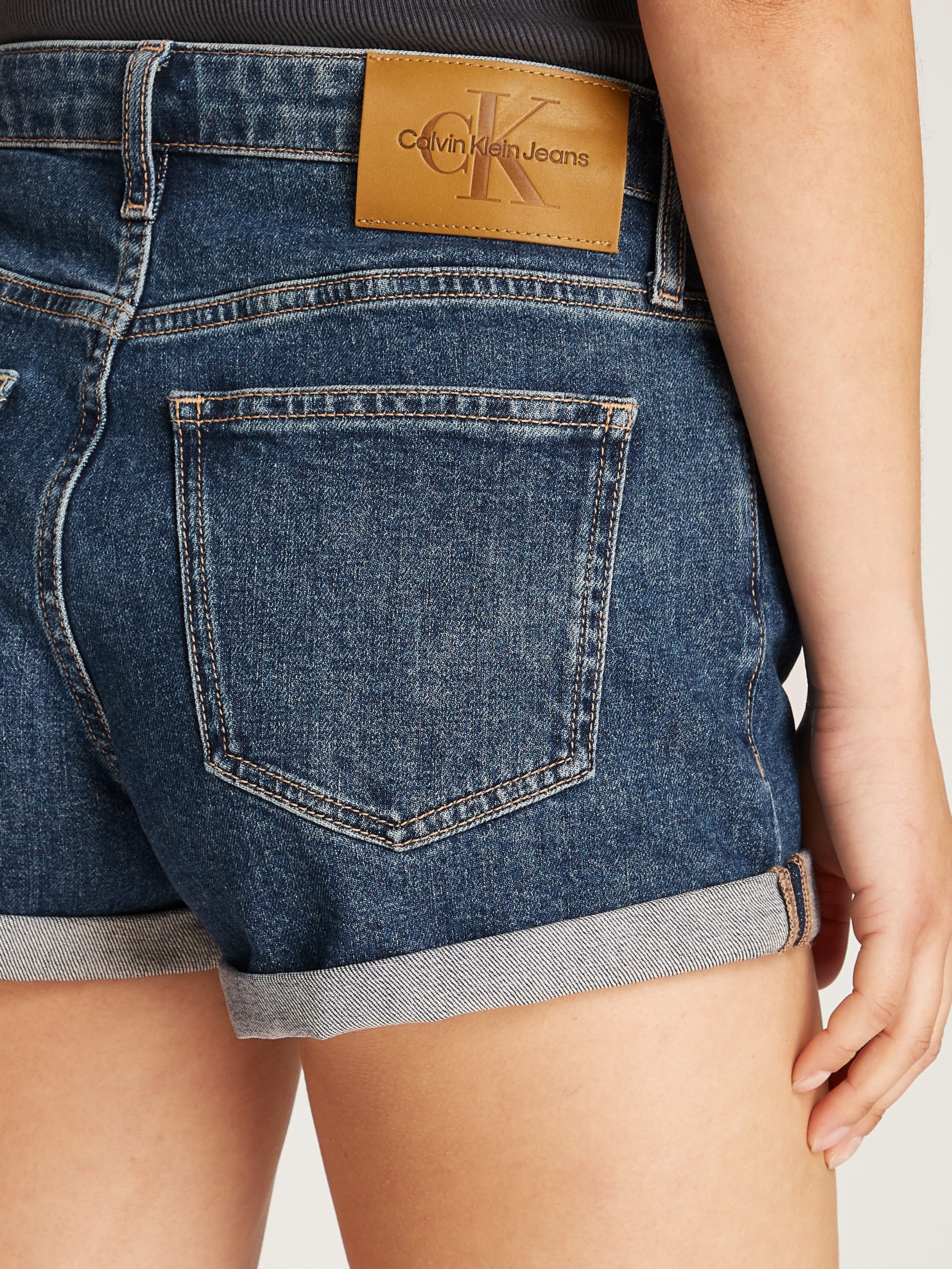 Calvin Klein Short 90s DENIM SHORT in stijl van de jaren 90