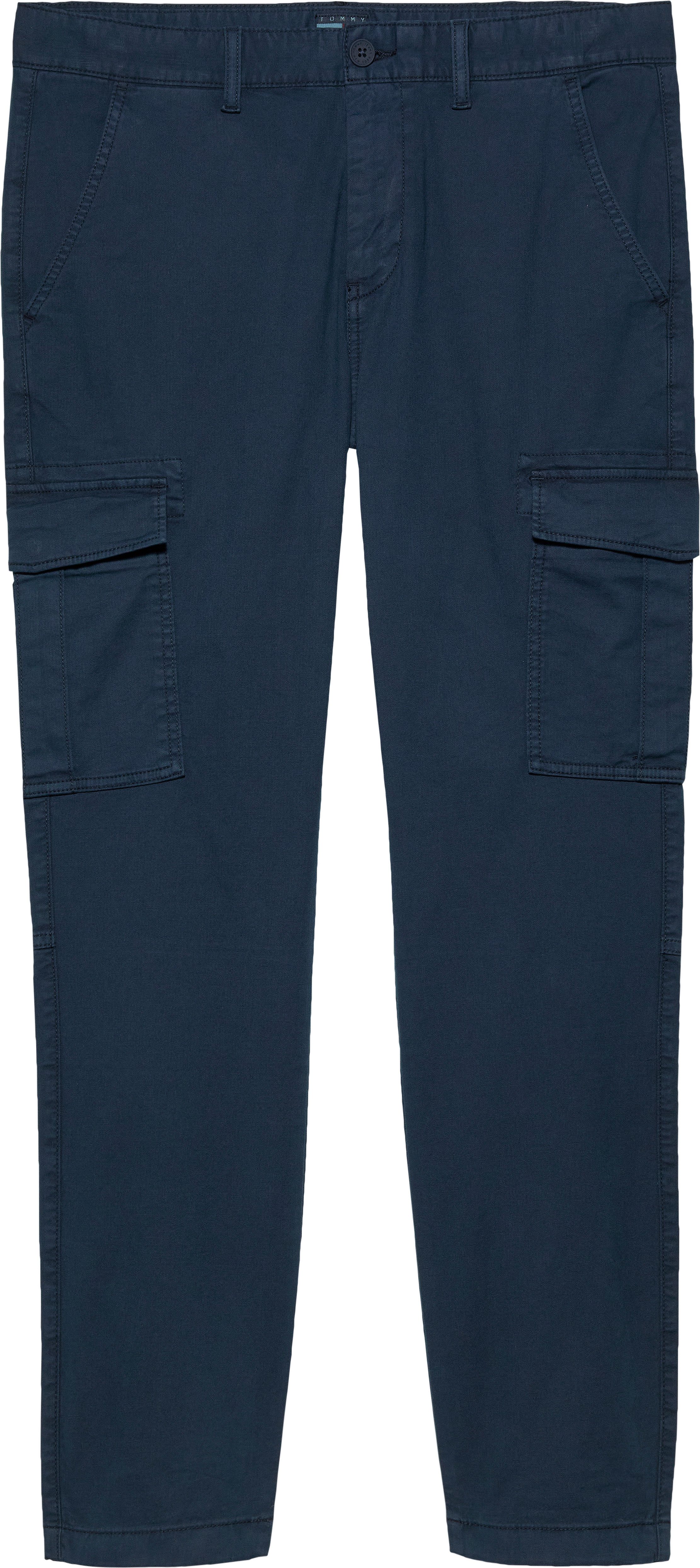 TOMMY JEANS Cargobroek TJM AUSTIN CARGO met geborduurd logo