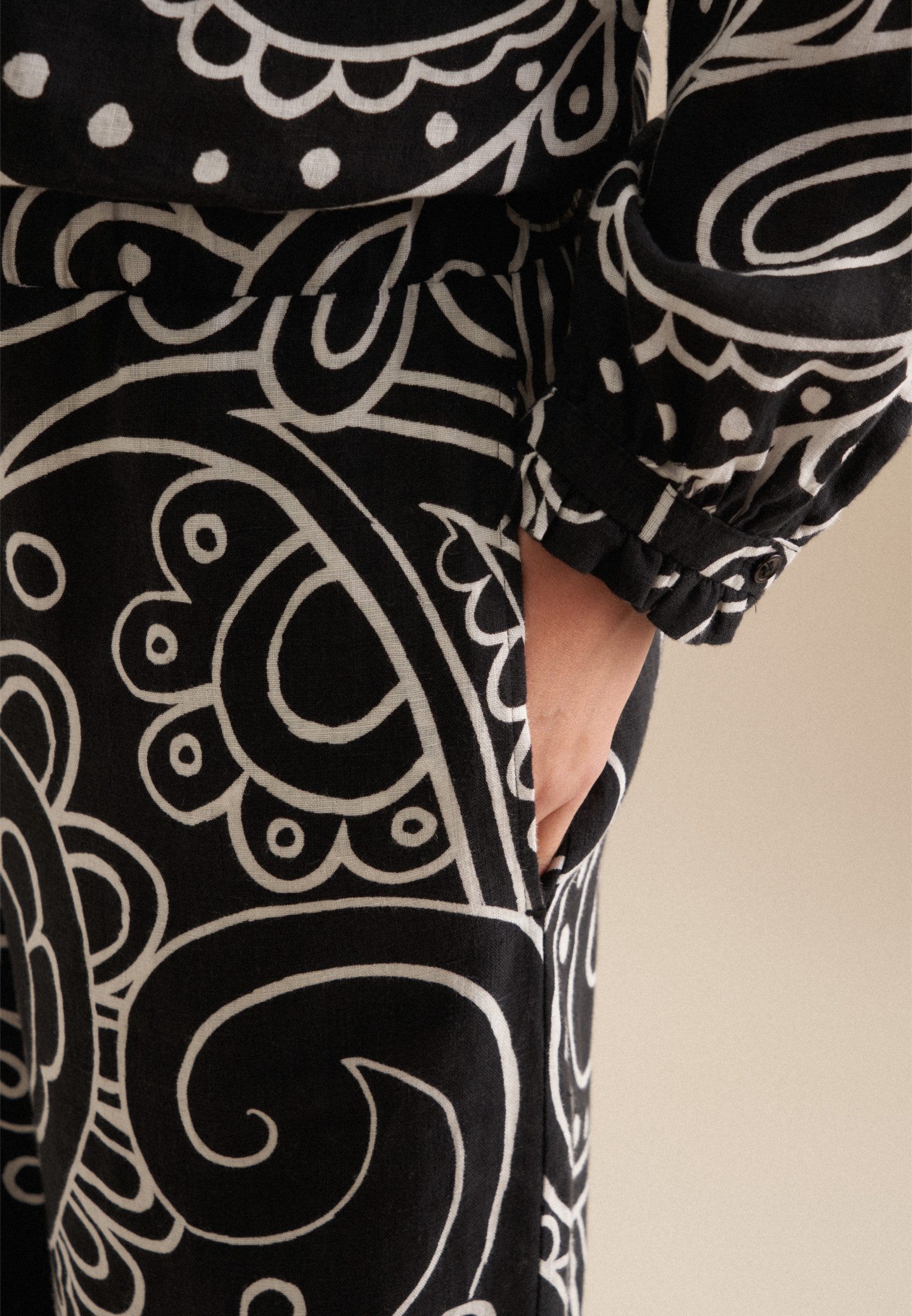 seidensticker Culotte Zwarte roos