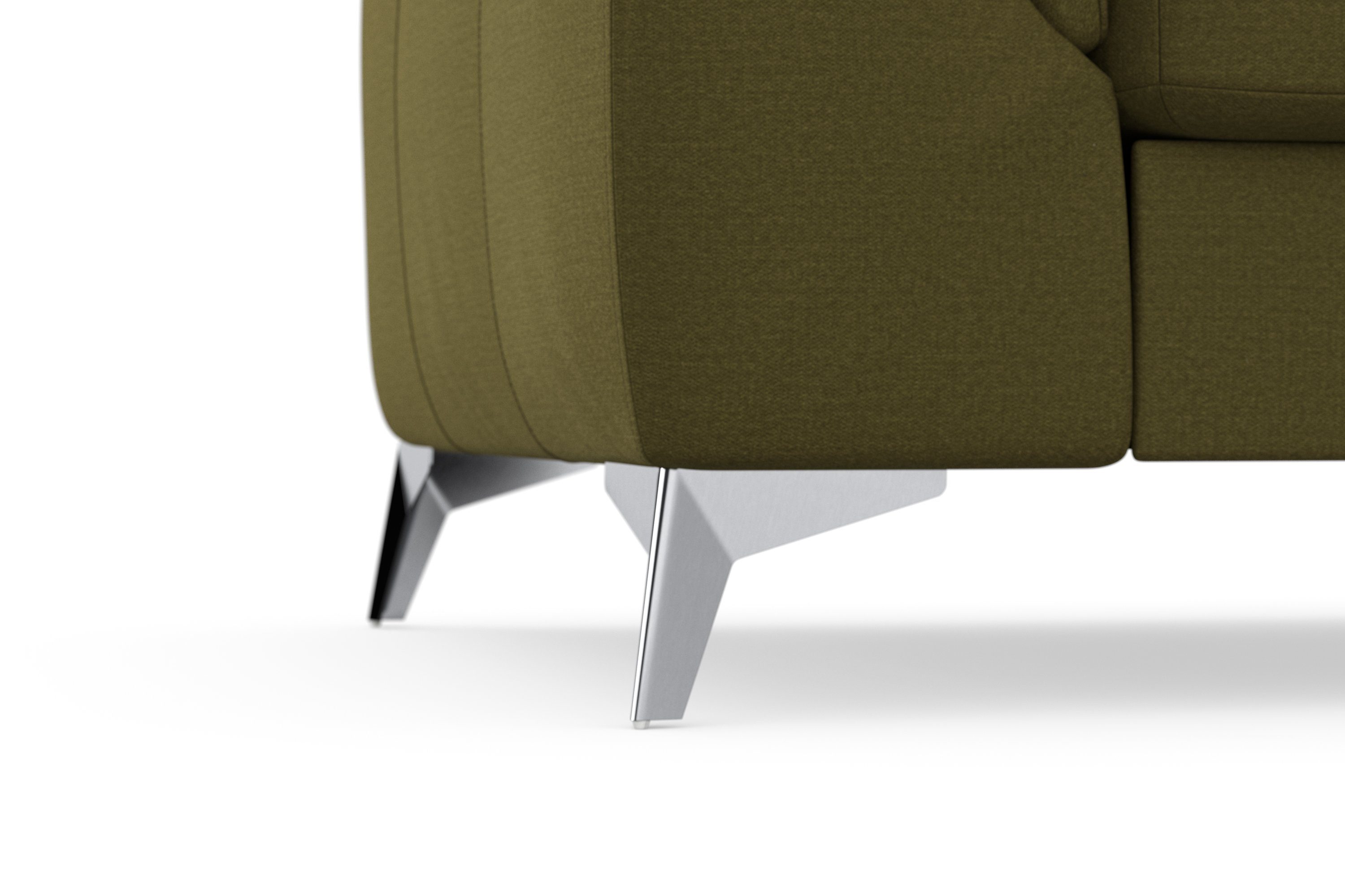 sit&more Hoekbank Sinatra L-vorm met ottomane, optioneel met verstelbare hoofdsteun en armleuning