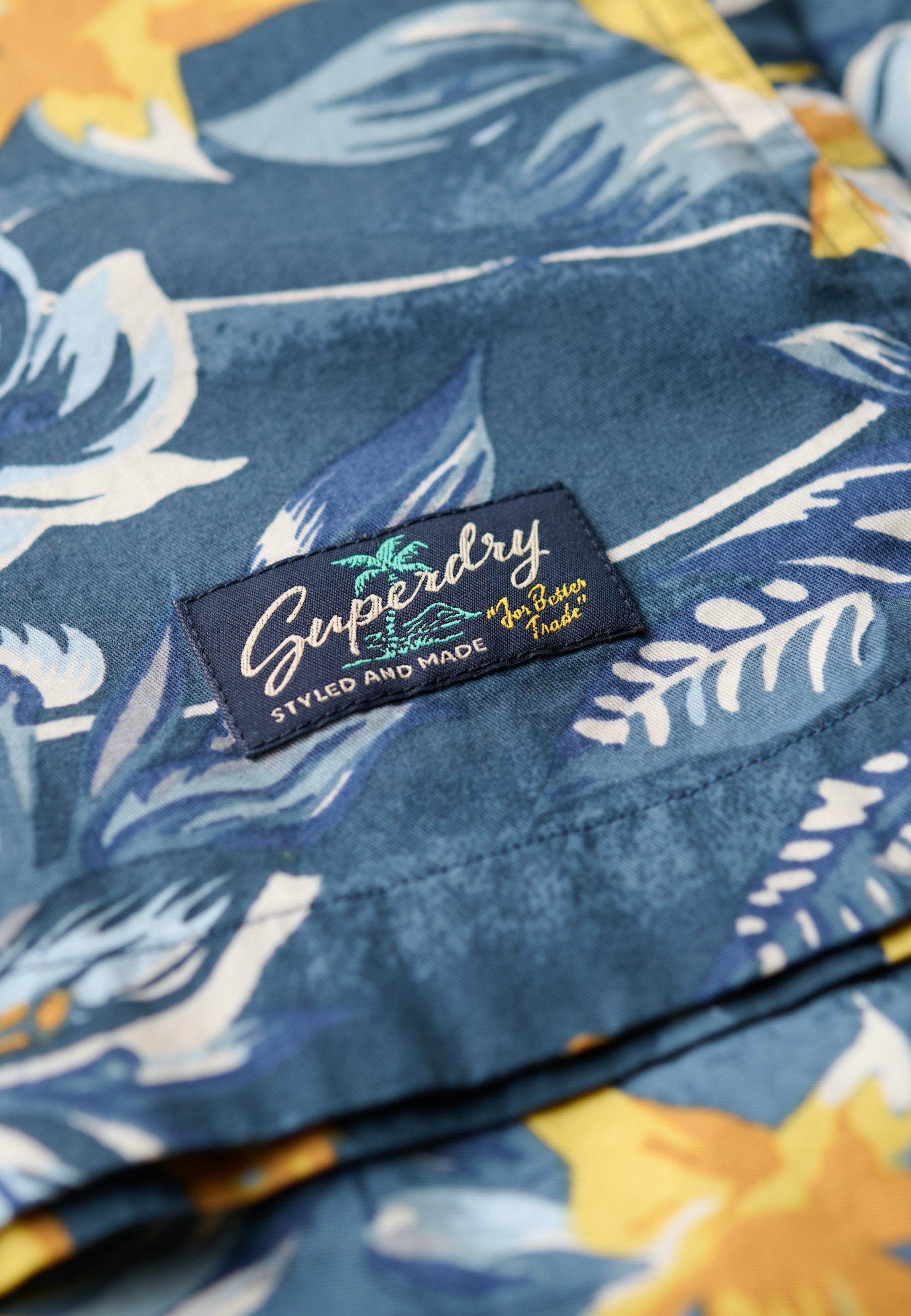 Superdry Overhemd met korte mouwen HAWAIIAN PRINT SHIRT