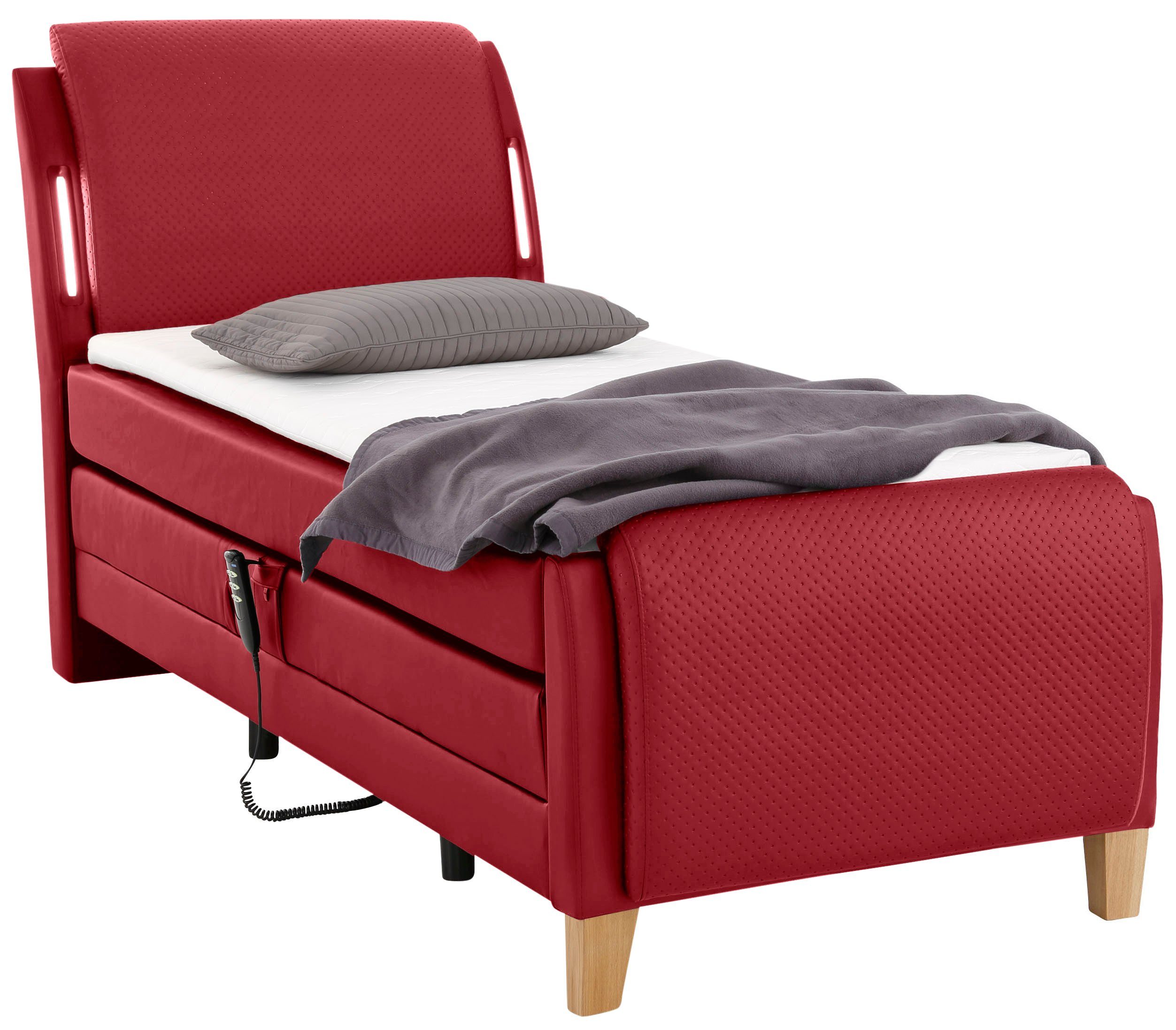 Home affaire Boxspring Messina2 Ligcomfort elektrisch verstelbaar