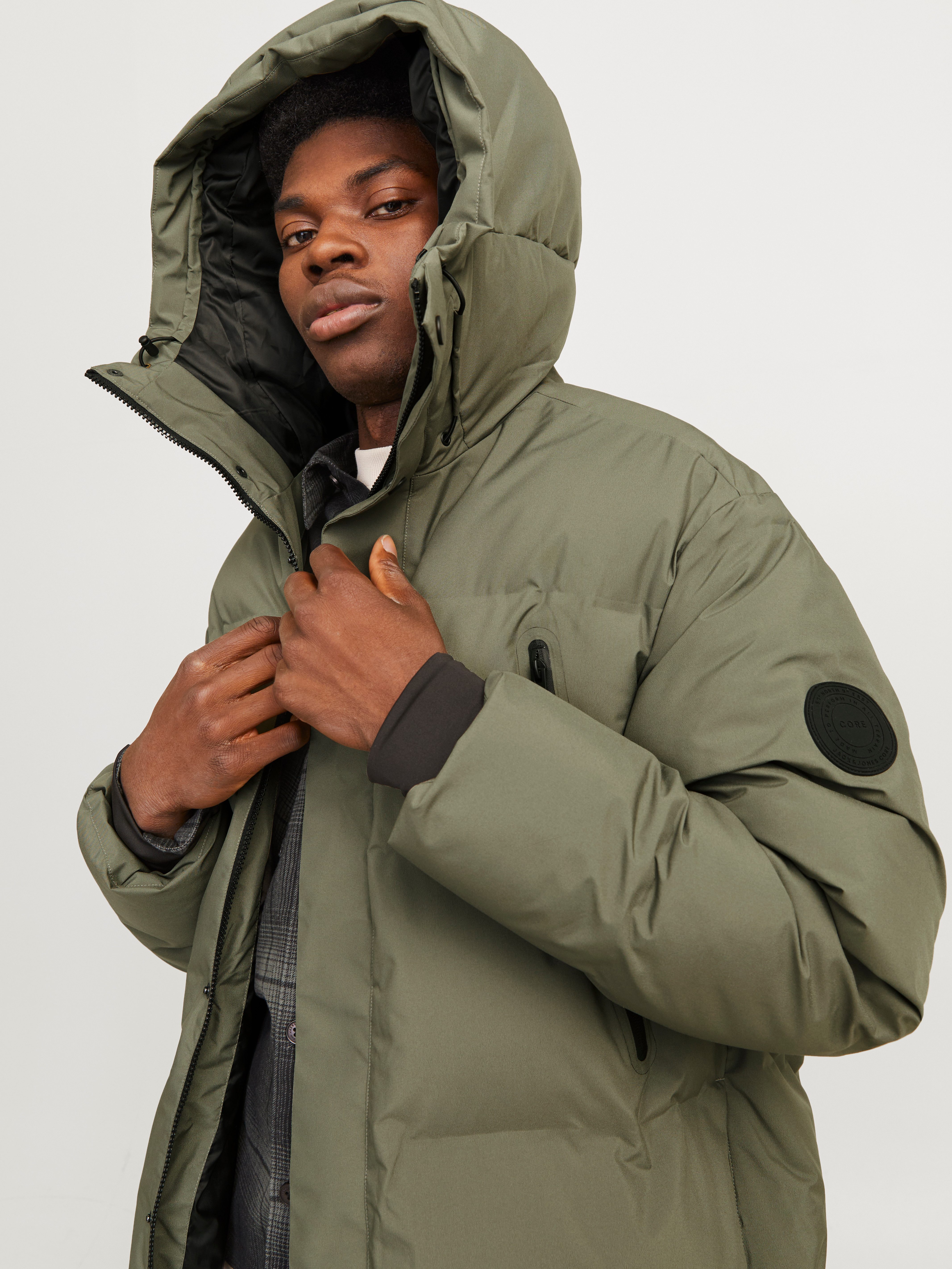 Jack & Jones Gewatteerde jas JCOALPHA LONG PUFFER SN