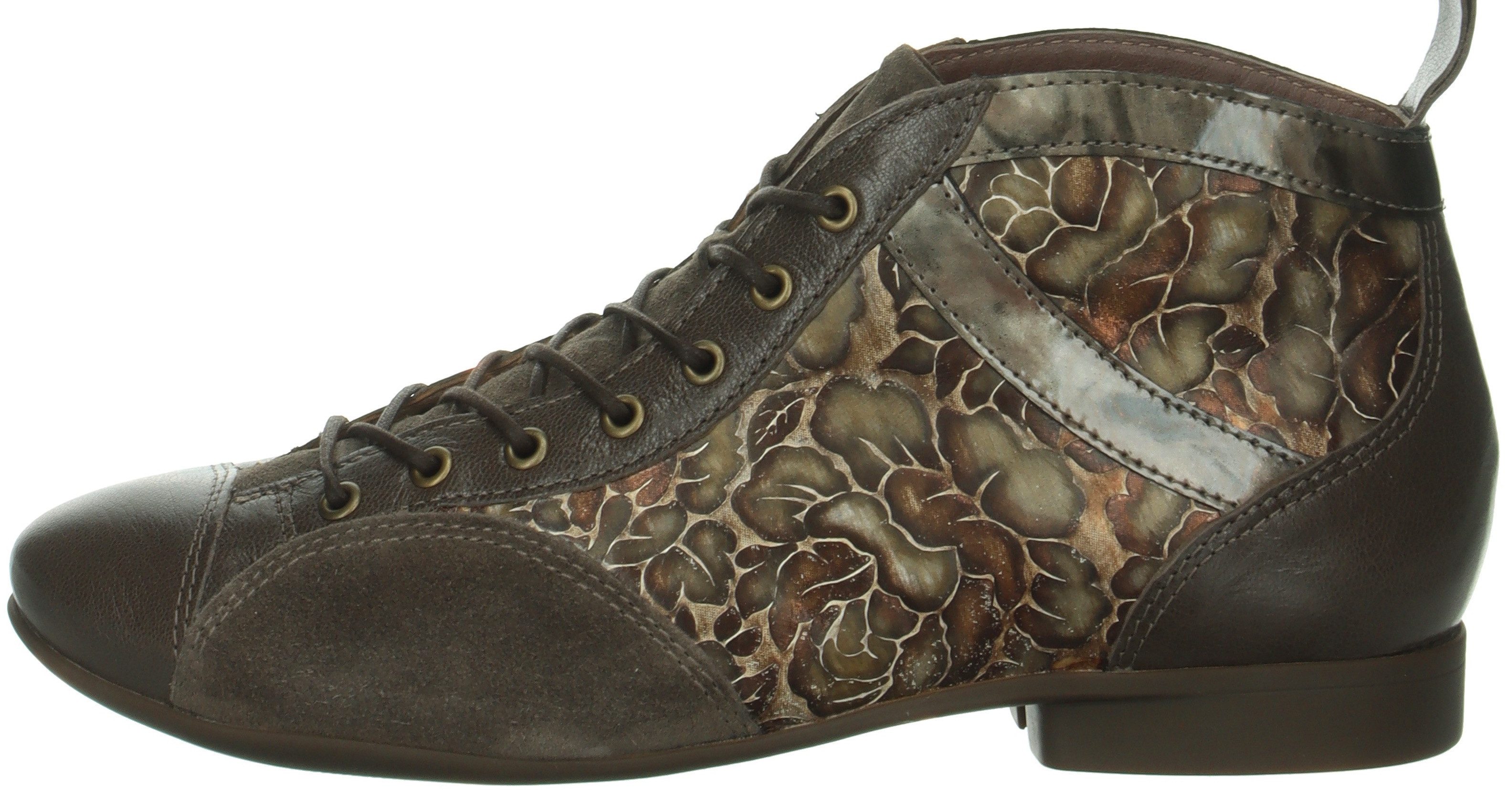 Think! Veterlaarsjes Guad 2 Enkellaarsjes, comfortabele schoen met patroon