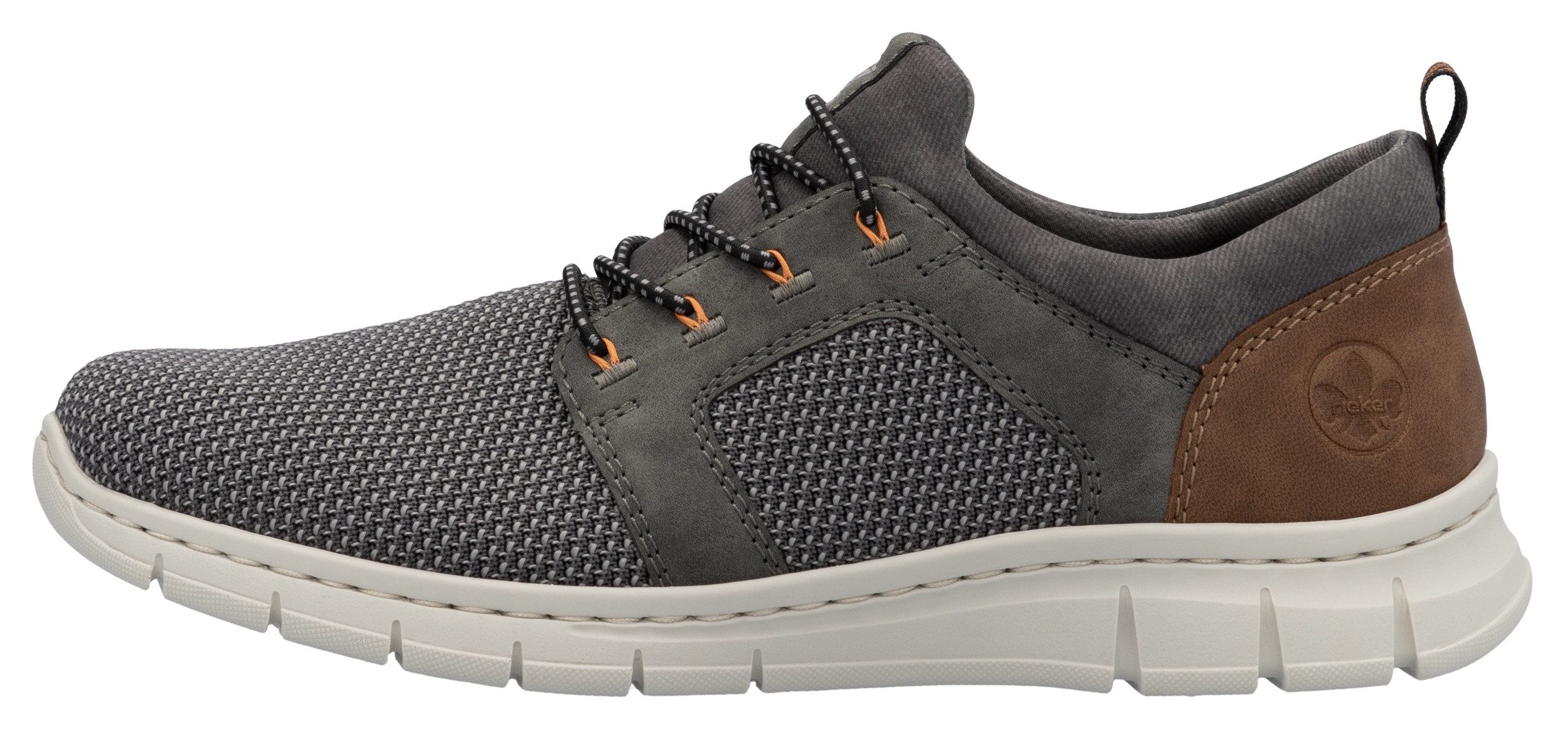 Rieker Slip-on sneakers , instapschoen, lage schoen, vrijetijdsschoen met elastiek, om in te stappen