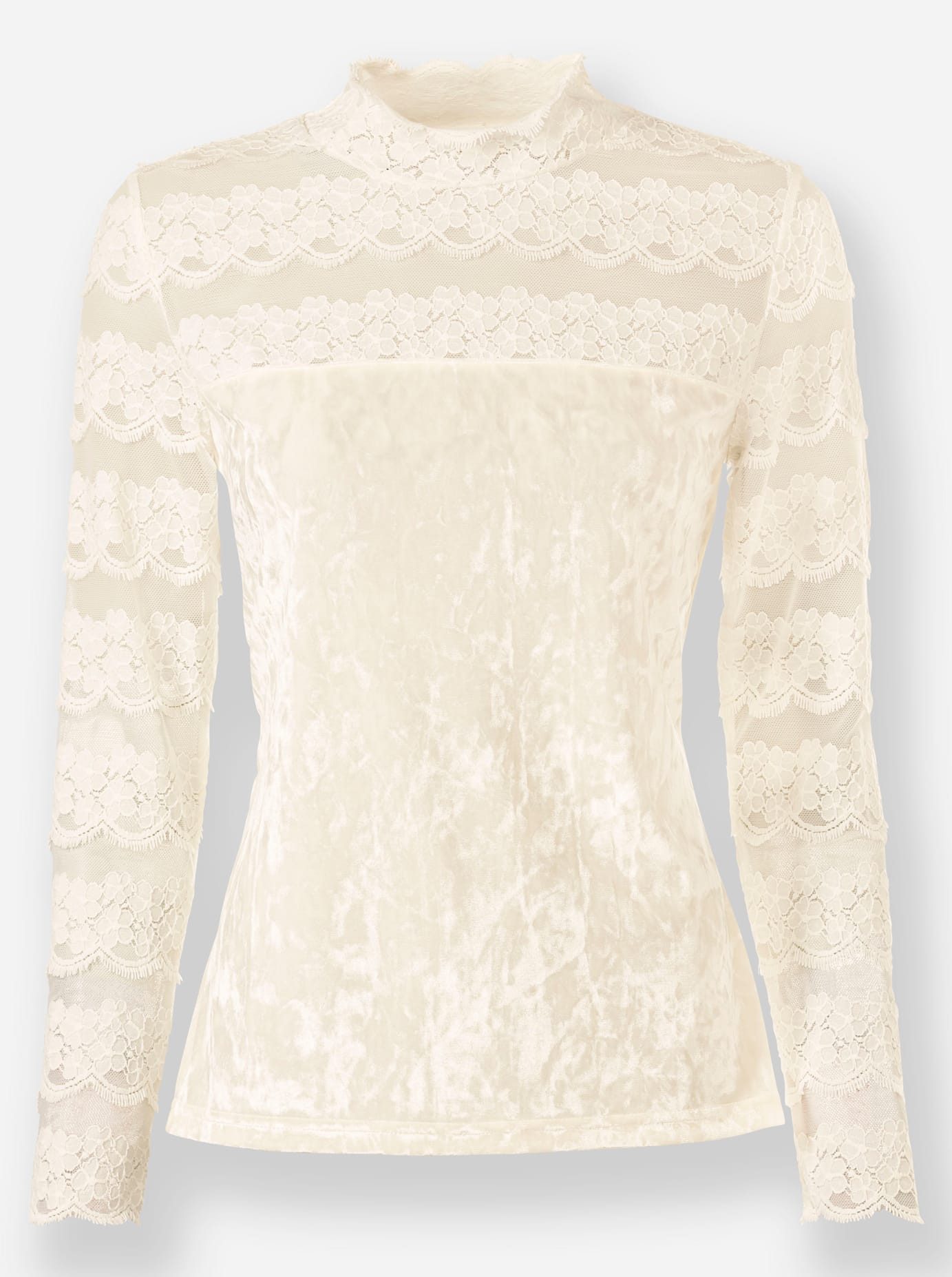heine Kanten shirt (1-delig)