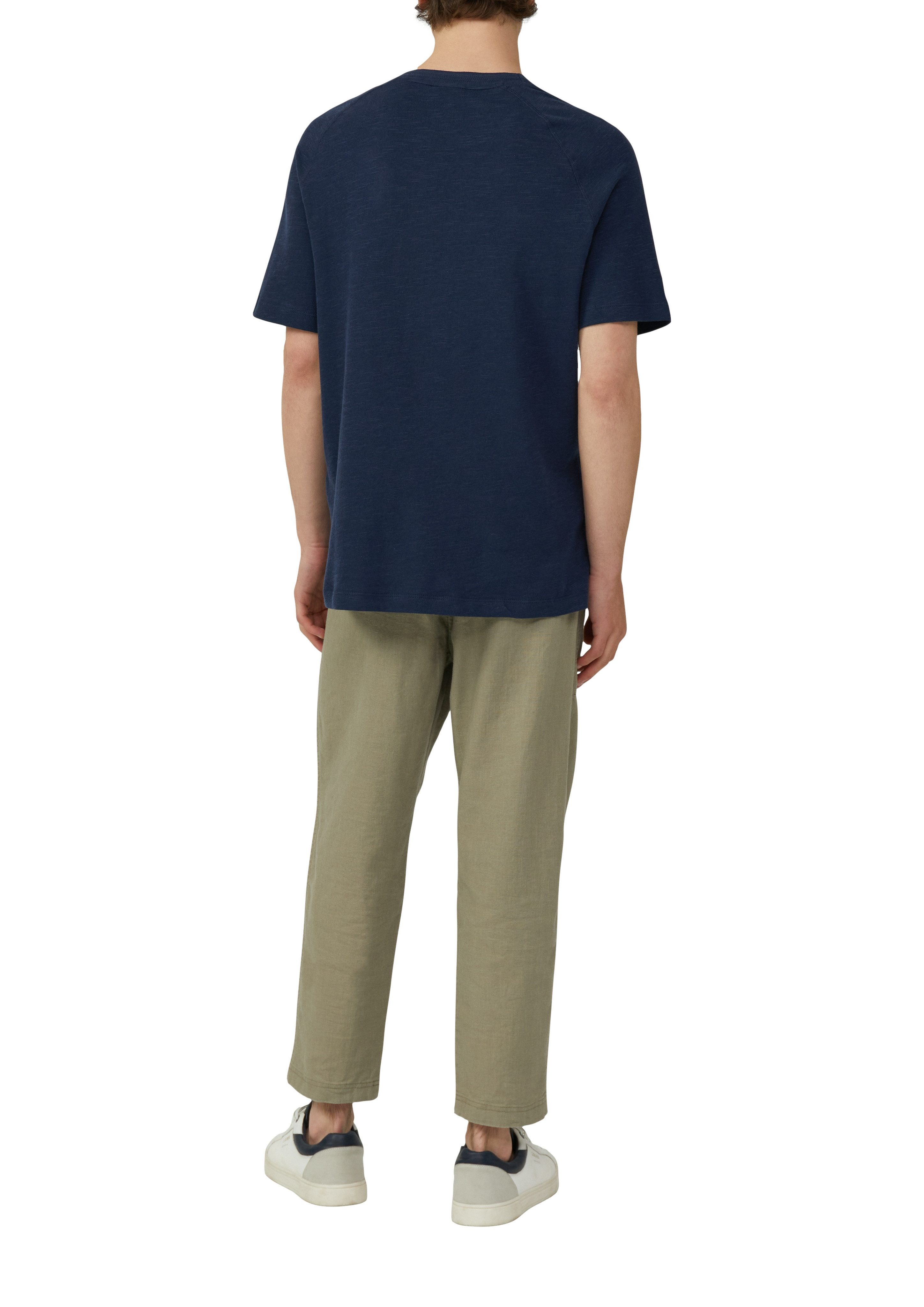 s.Oliver T-shirt met borduursel op borsthoogte