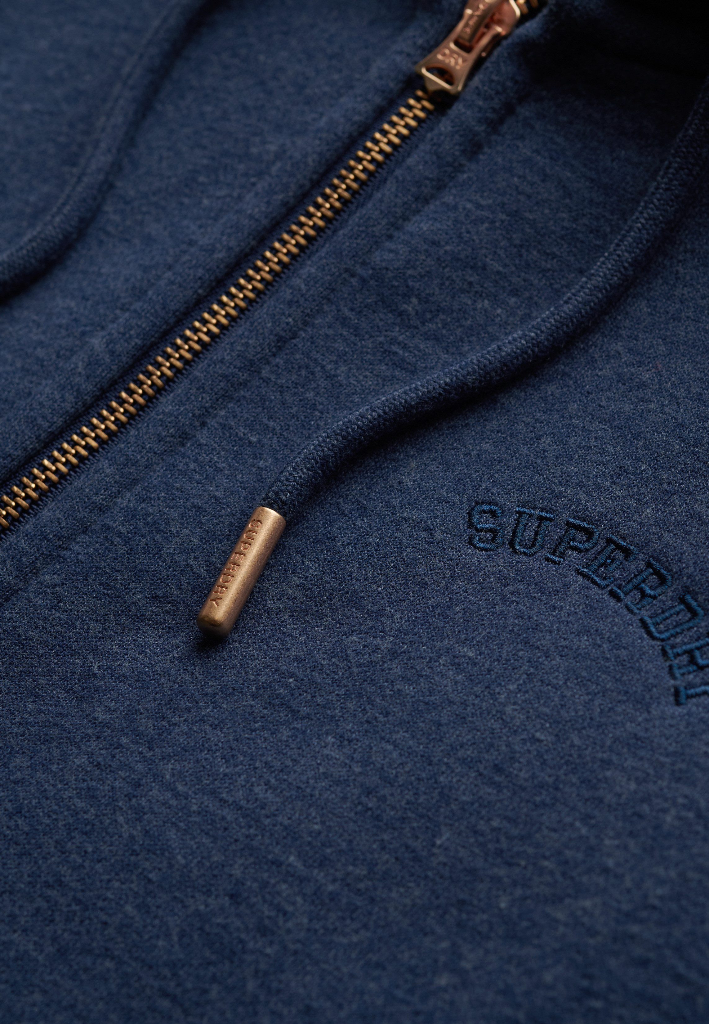 Superdry Capuchonsweatvest ESSENTIAL LOGO ZIPHOOD HB