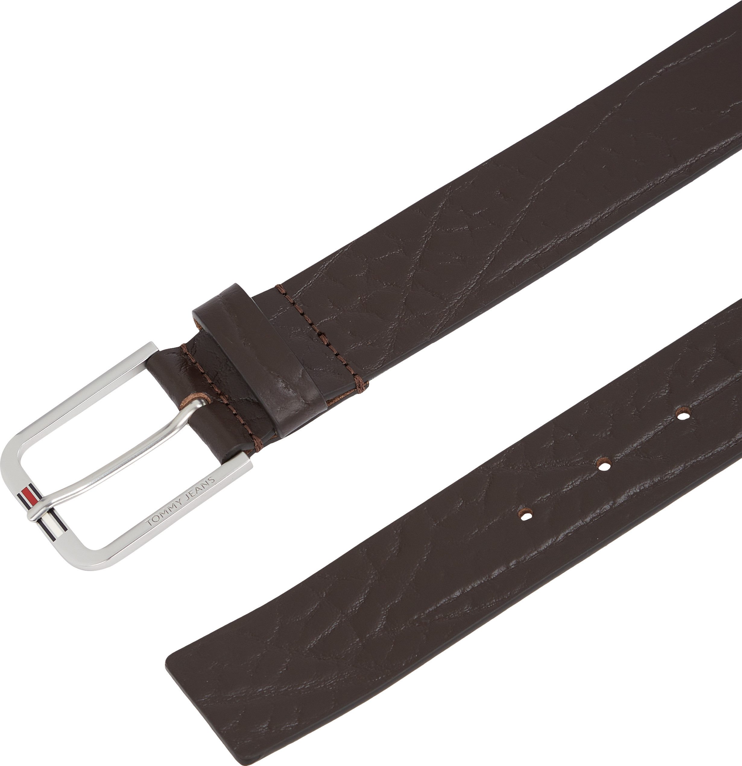 TOMMY JEANS Leren riem TJM AUSTIN 4.0 In grootte verstelbaar