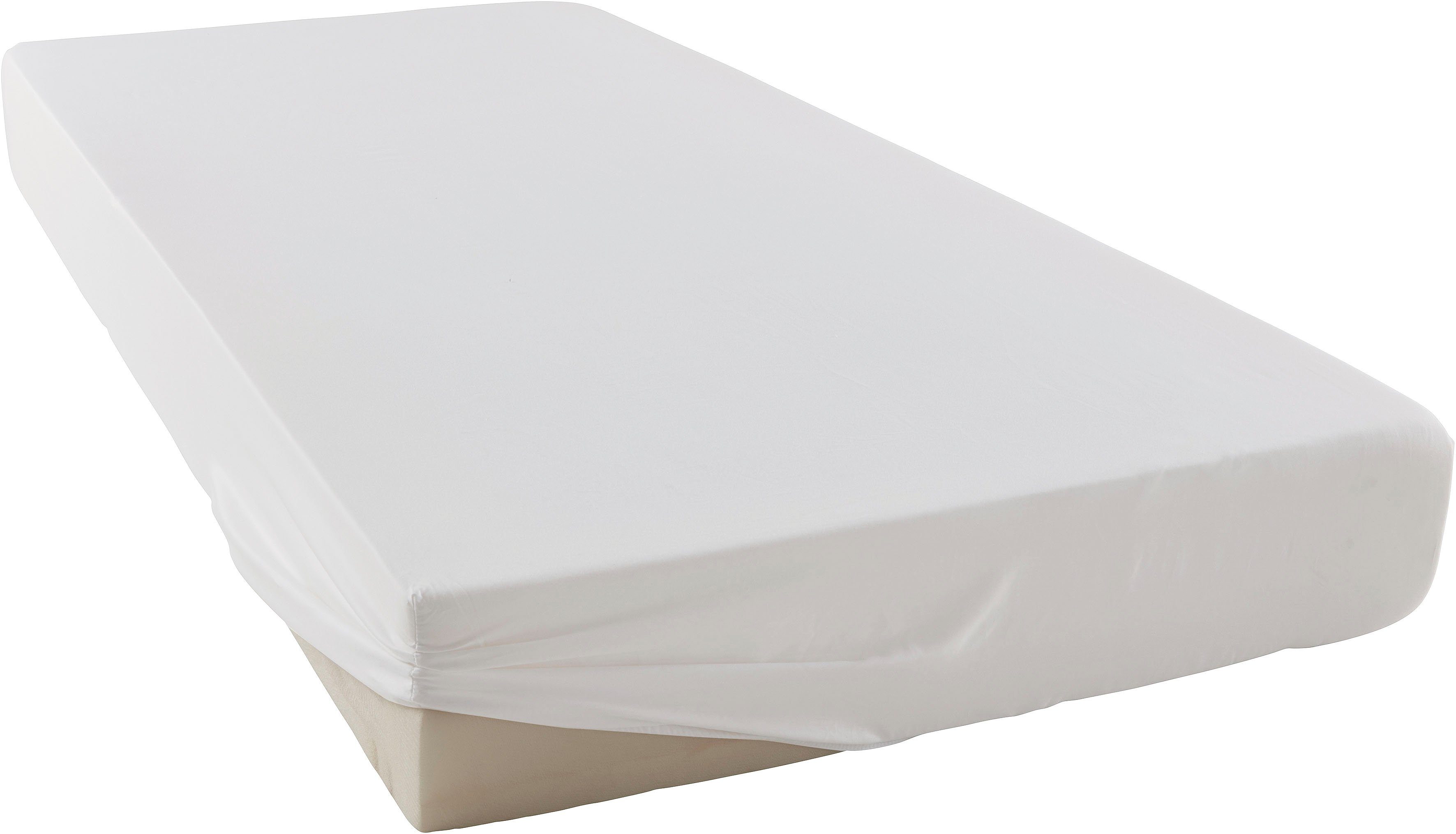 Guido Maria Kretschmer Home&Living Hoeslaken Mila 2 in mt. 90x200, 140x200 of 180x200 cm Mako satijn, matrassen tot 20 cm hoogte, hoeslaken, laken (1 stuk)