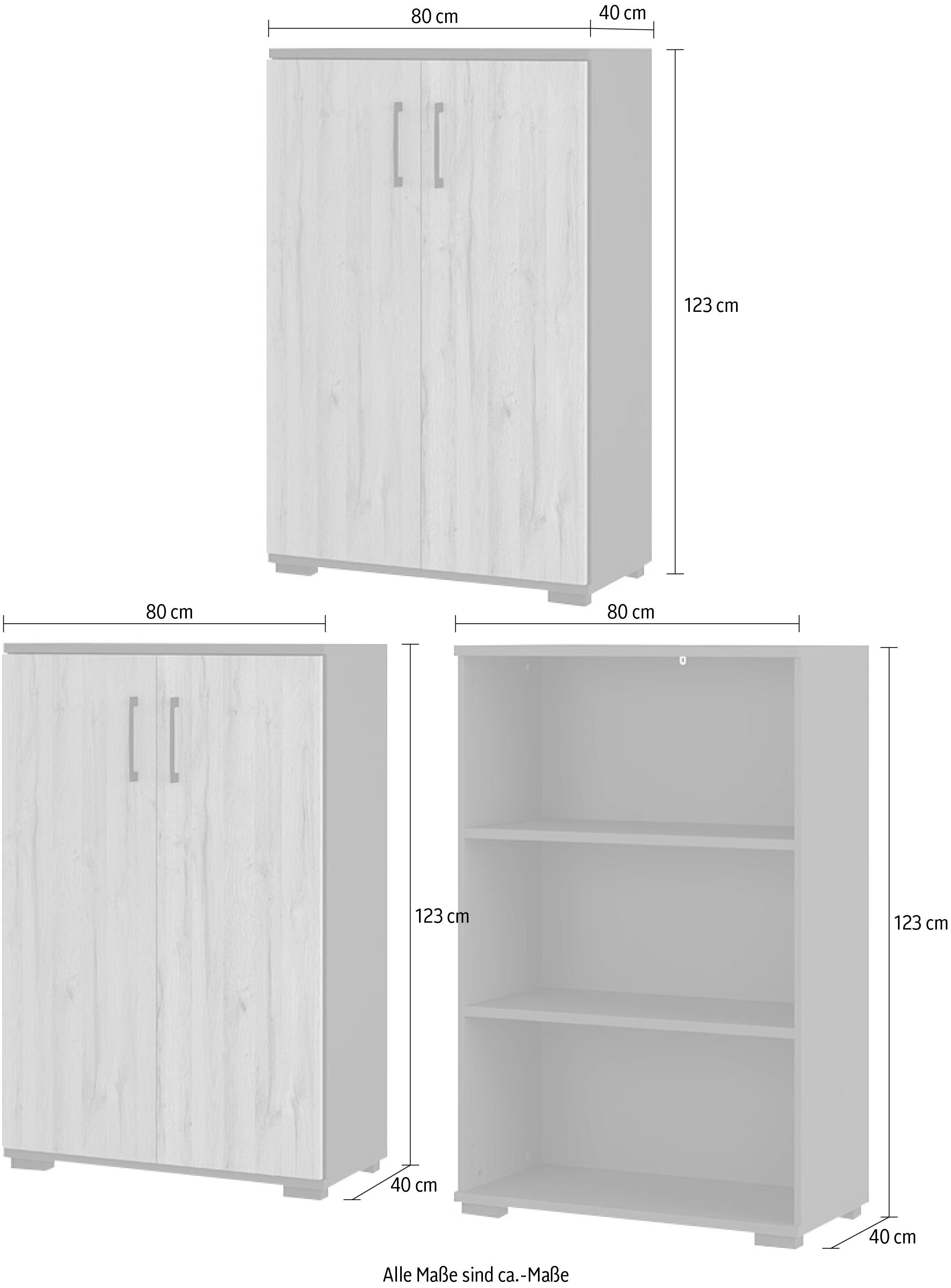 GERMANIA Set kantoormeubelen GW-Profi 3.0 (set, 3-delig)