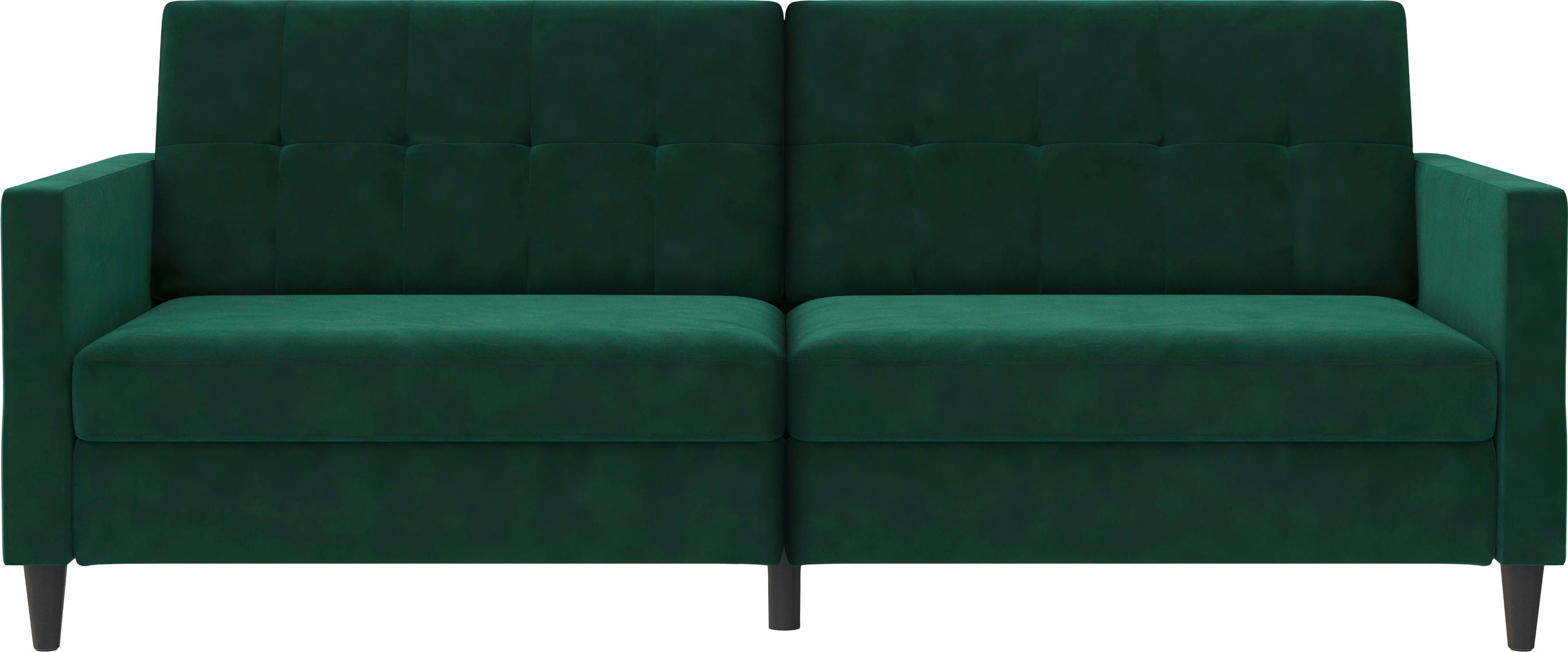 Dorel Home 3-zitsbank Hartford II Slaapfunctie, rugleuning 2-delig, 3-voudig verstelbaar, zithoogte 43 cm