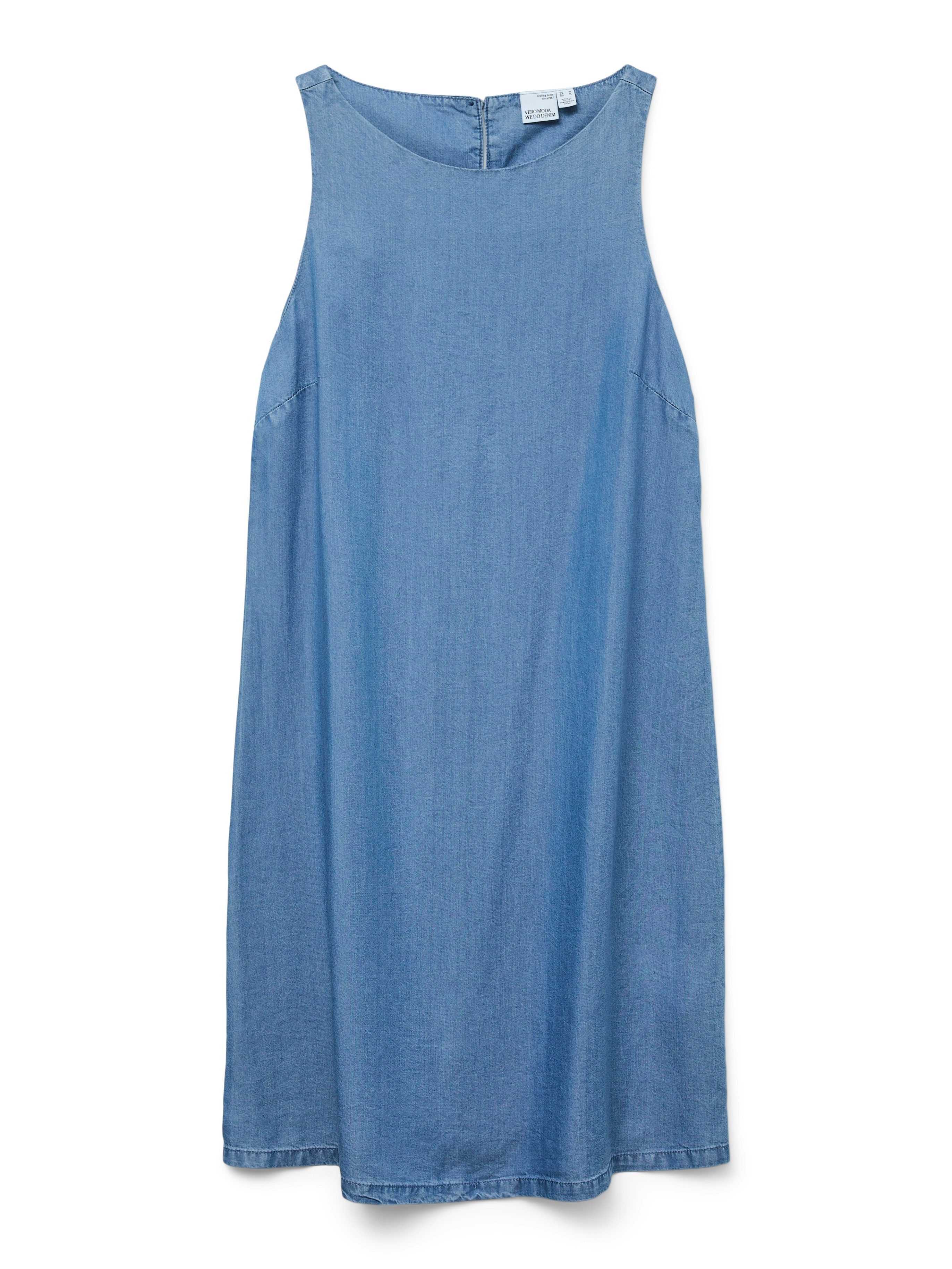 Vero Moda Maxi-jurk VMFLEUR SL SHORT TENCEL DRESS GA