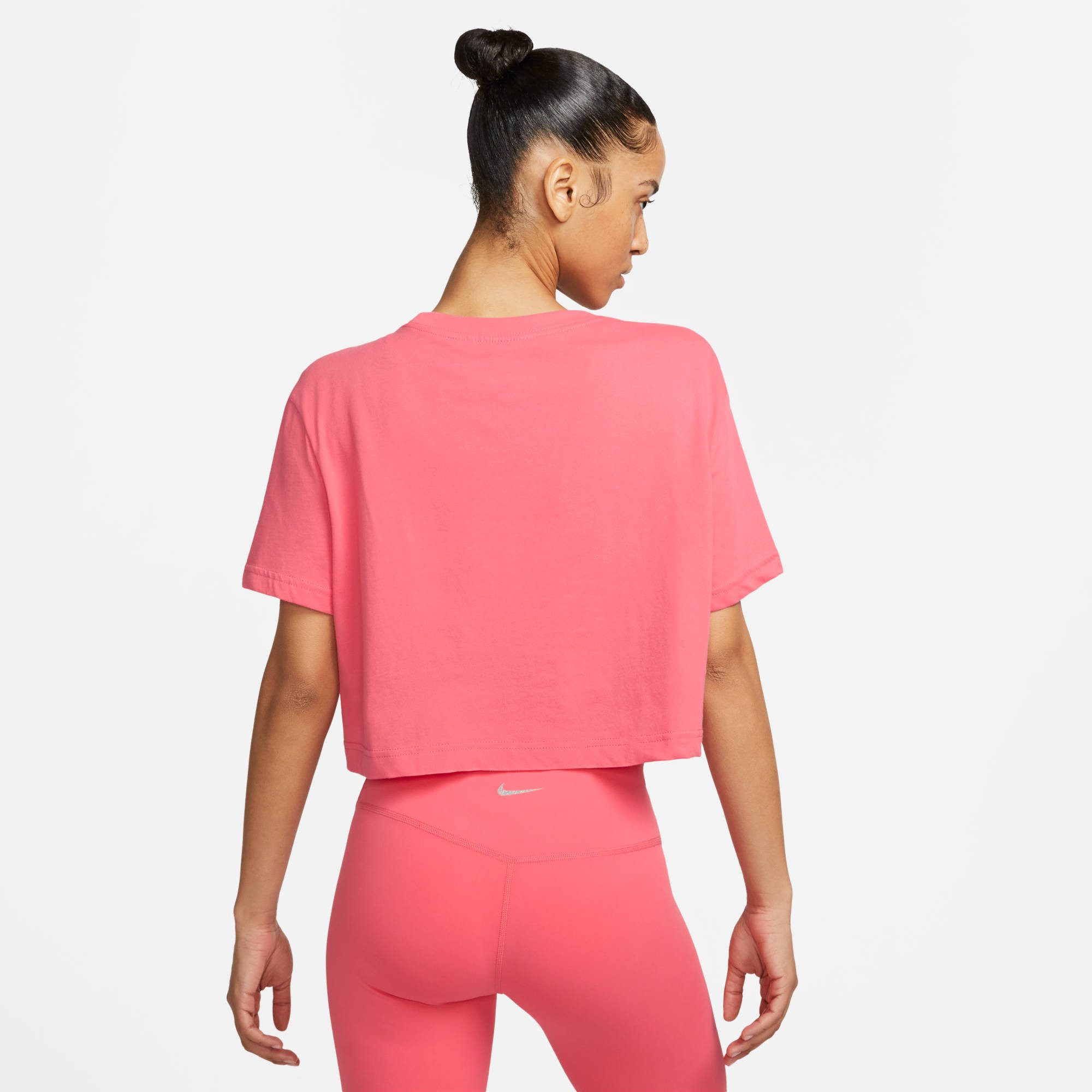 Nike Trainingsshirt Dri-FIT Women's Short-Sleeved Cropped Yoga Tee