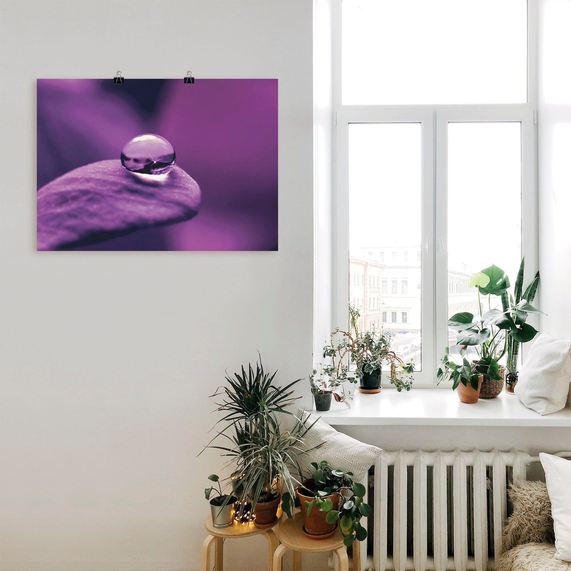 Artland Artprint Amethist als artprint op linnen, poster, muursticker in verschillende maten