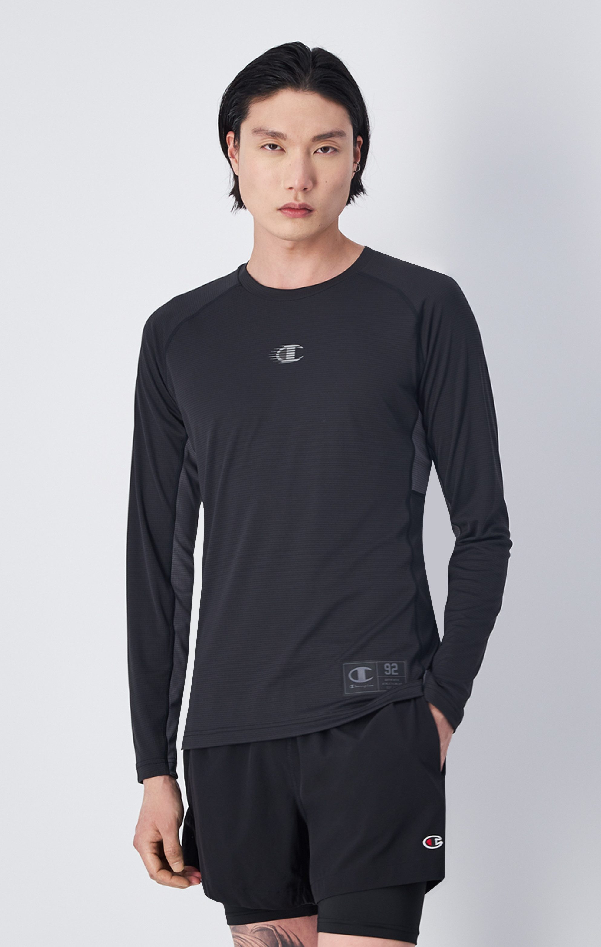 Champion Shirt met lange mouwen LONG SLEEVE T-SHIRT