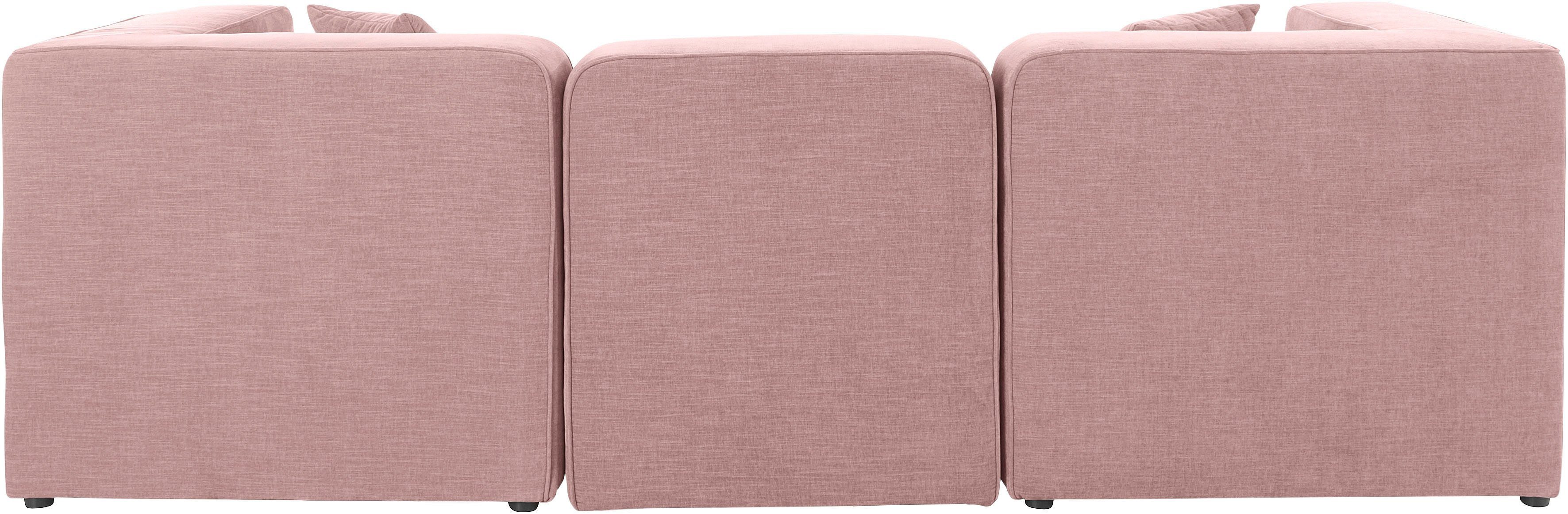 andas 3-zitsbank Sundstrup L-vorm Moduleserie, individuele samenstelling