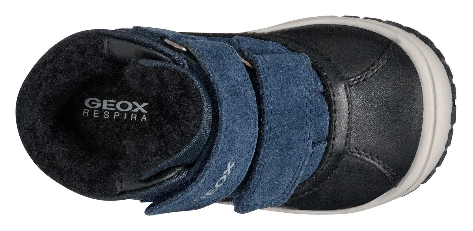 Geox Winterlaarzen B OMAR BOY WPF C Klittenbandlaarzen, babylaarzen winterlaarzen met warme voering