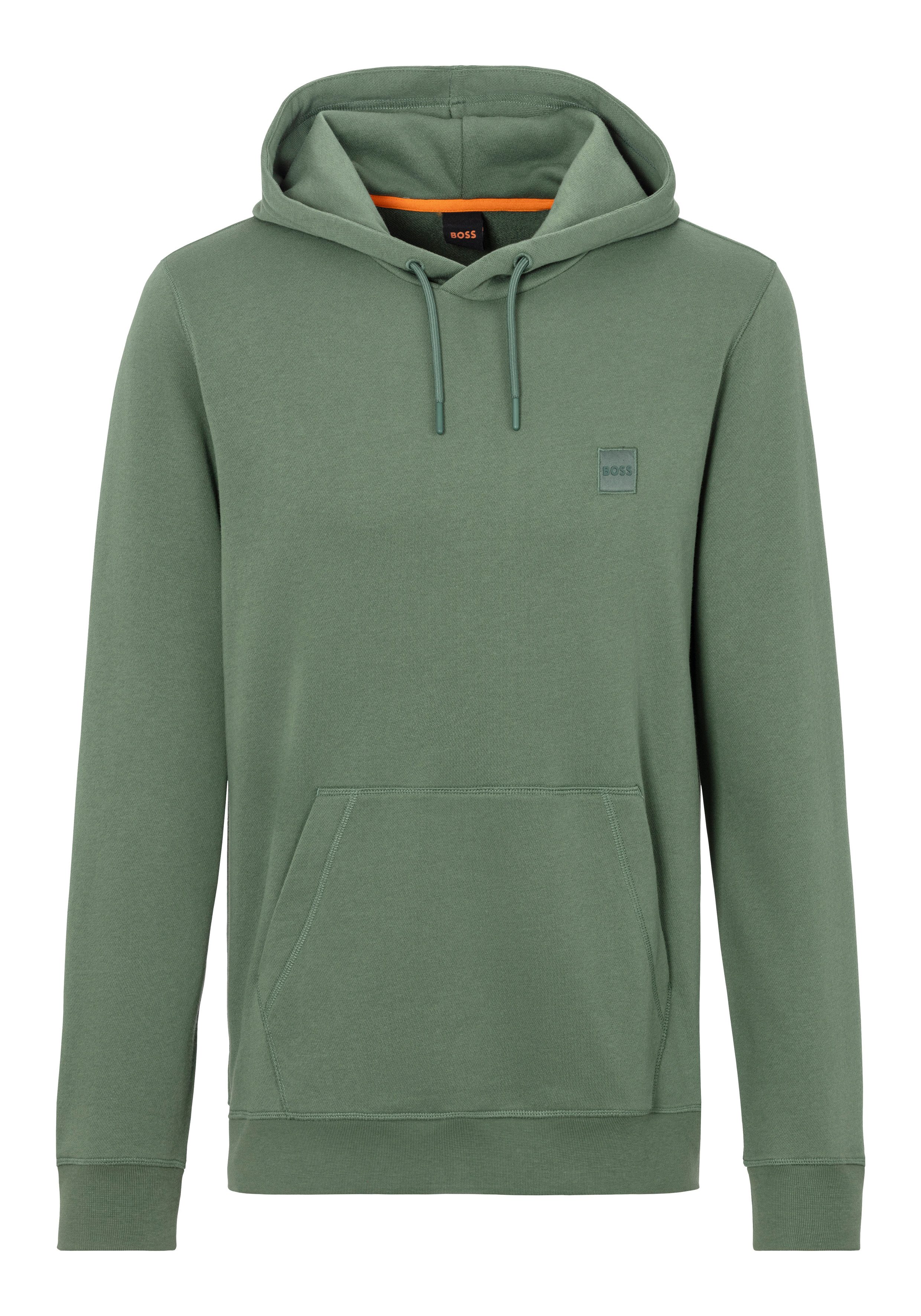 Boss Orange Hoodie Wetalk met geborduurd boss merkembleem