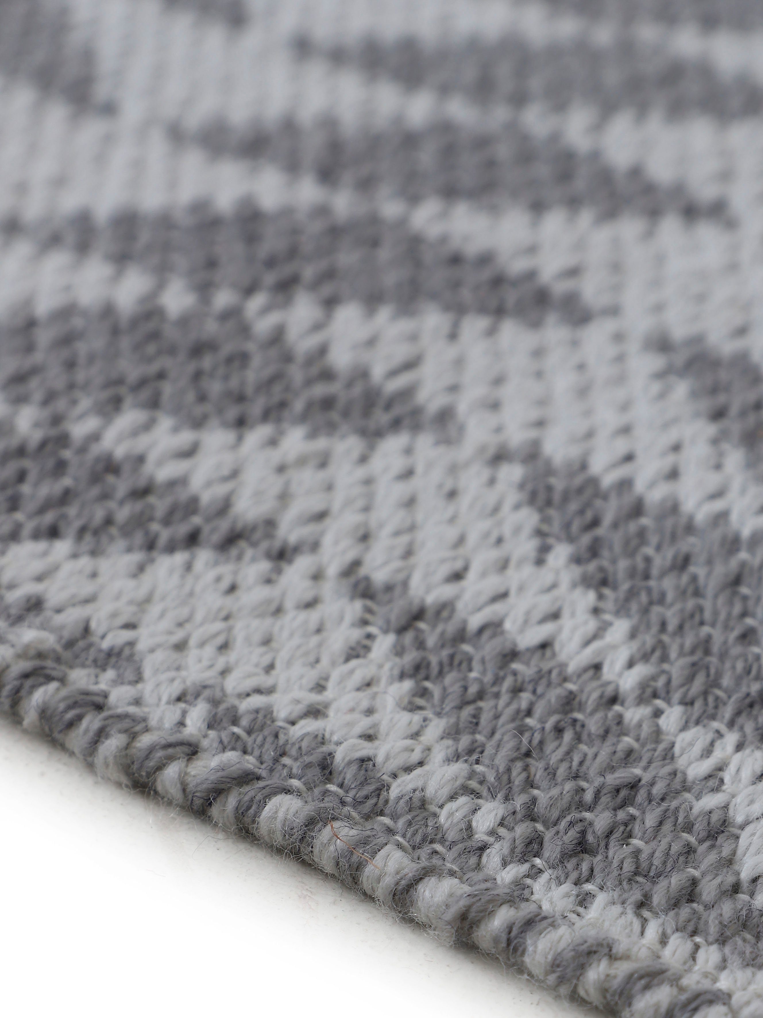 carpetfine Vloerkleed Frida 203 Omkeerbaar tapijt, 100% gerecycled materiaal (PET), vlakweefsel, sisal uitstraling