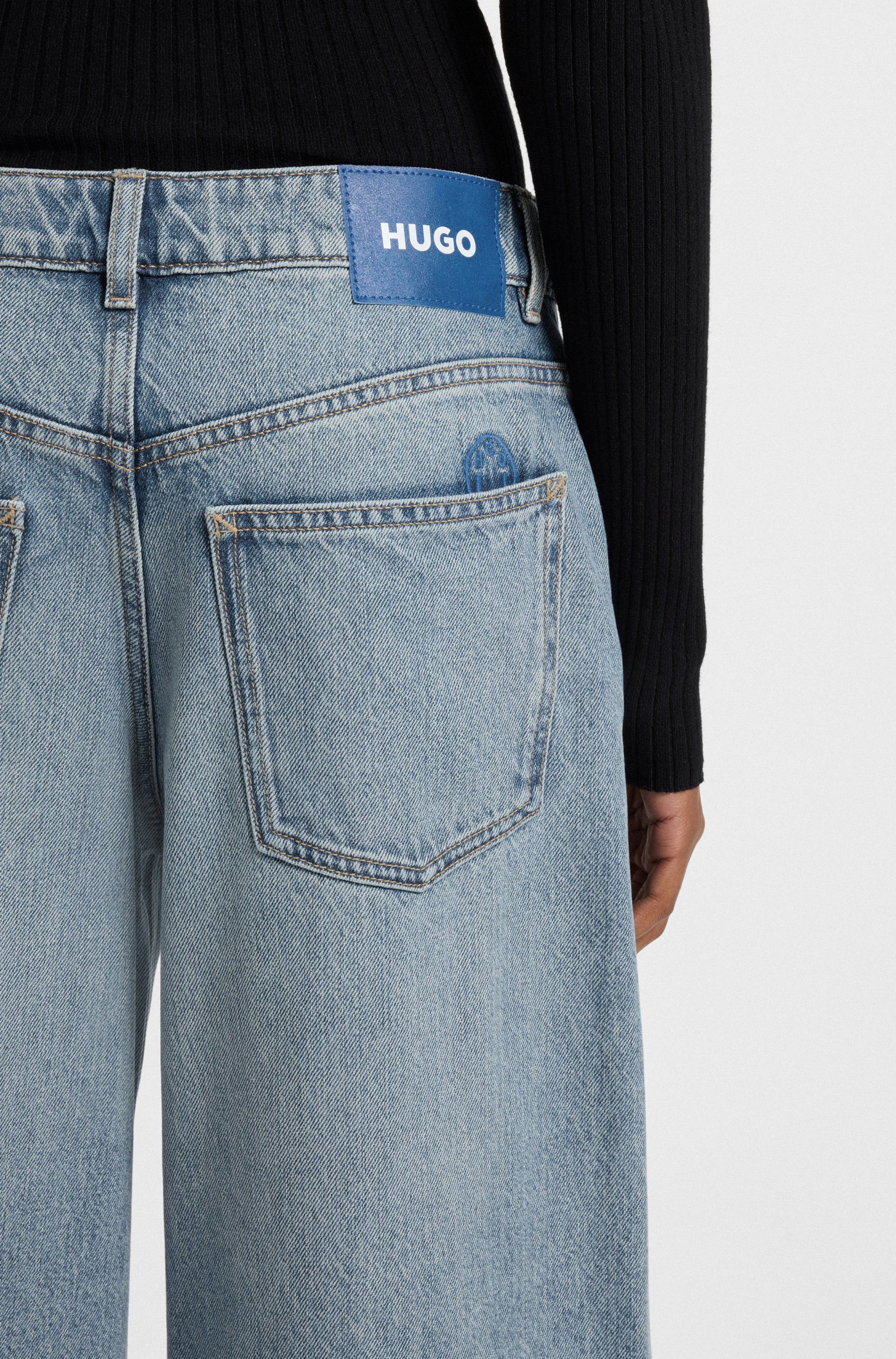 HUGO Blue Wijde jeans Gobana