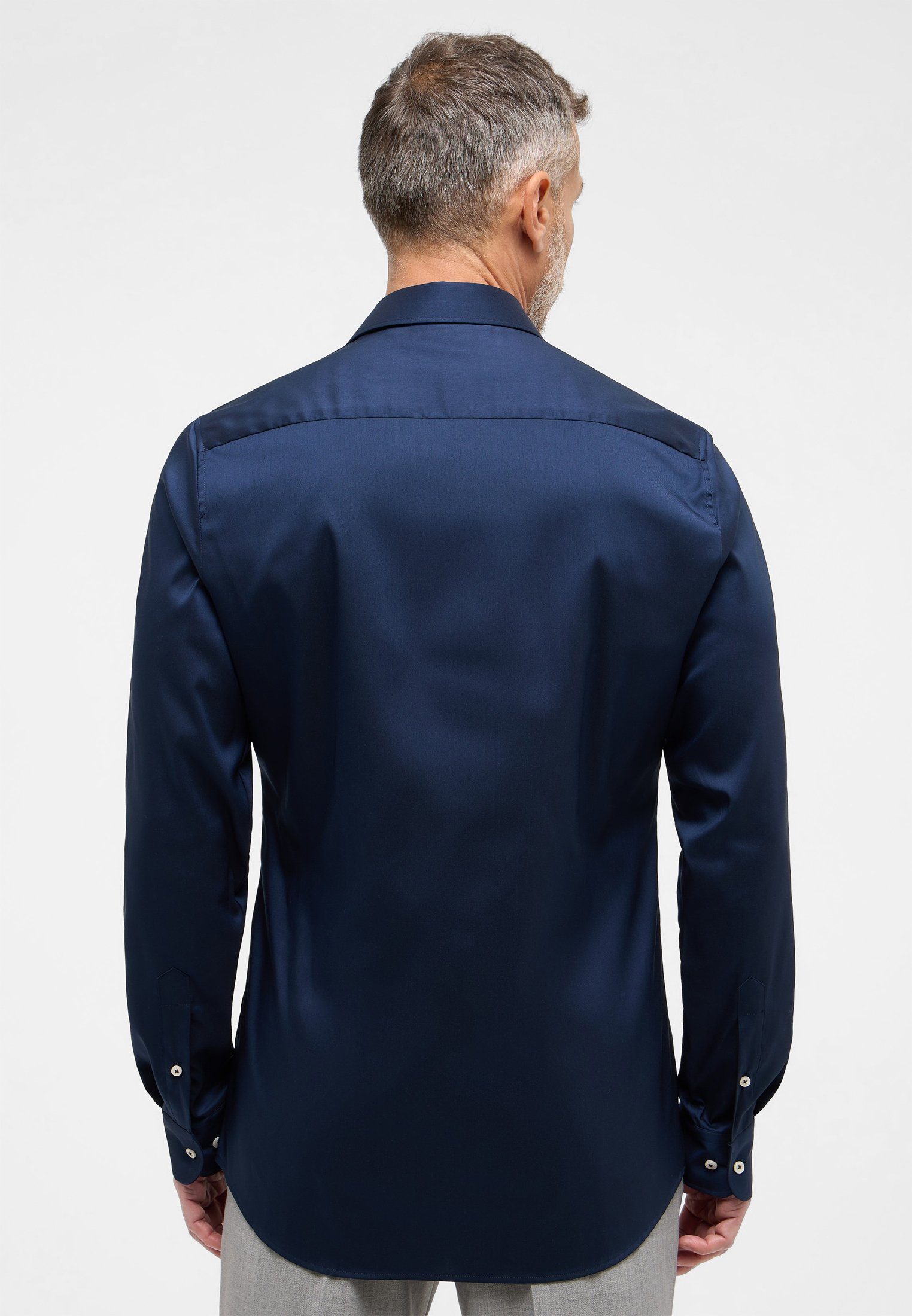 Eterna Overhemd met lange mouwen Slim fit EASY IRON (gemakkelijk te strijken)