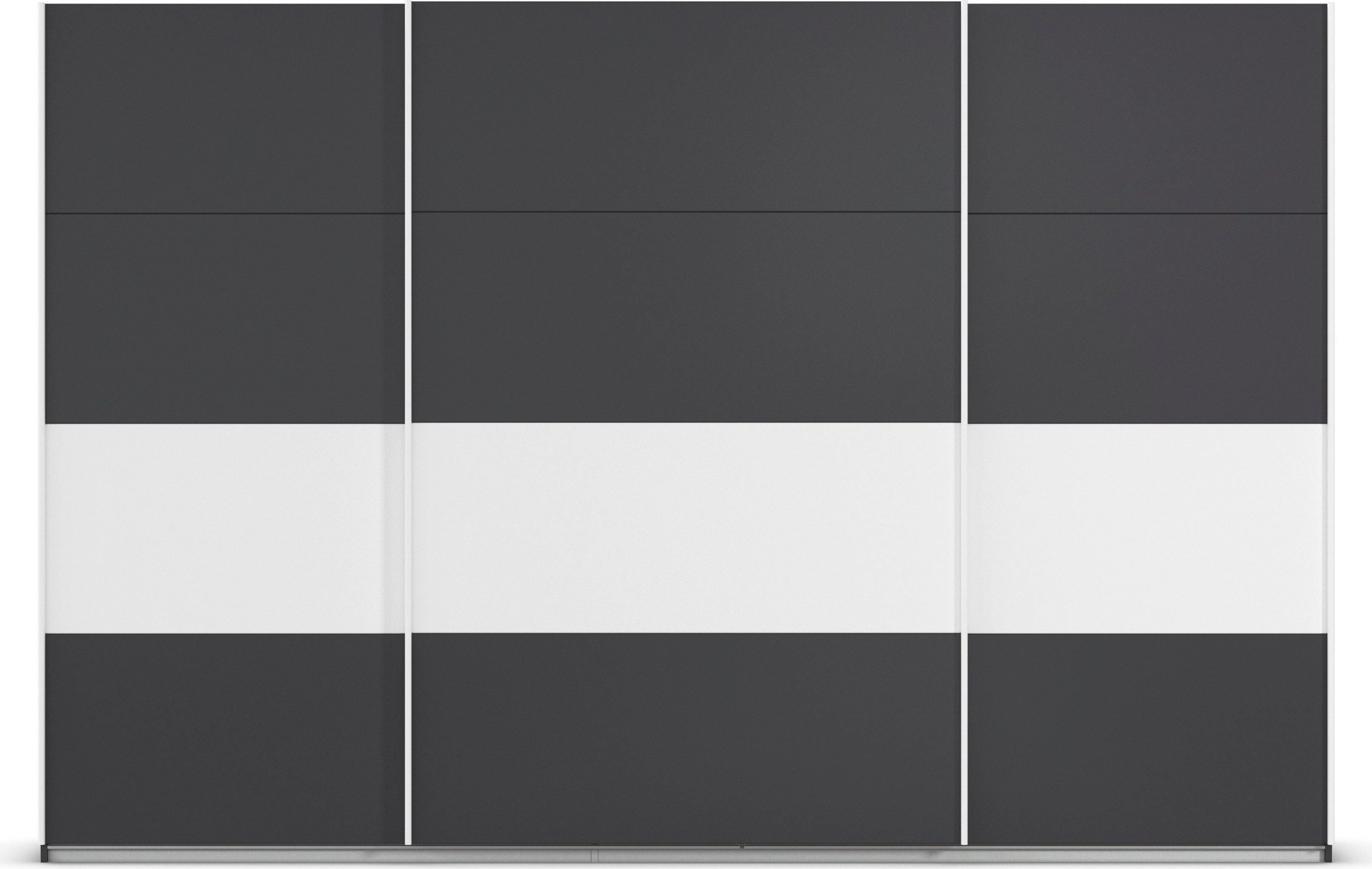 rauch Schuifdeurkast Kledingkast Kast Garderobe CORTONA inclusief indeling, 2 stoffen dozen en extra planken