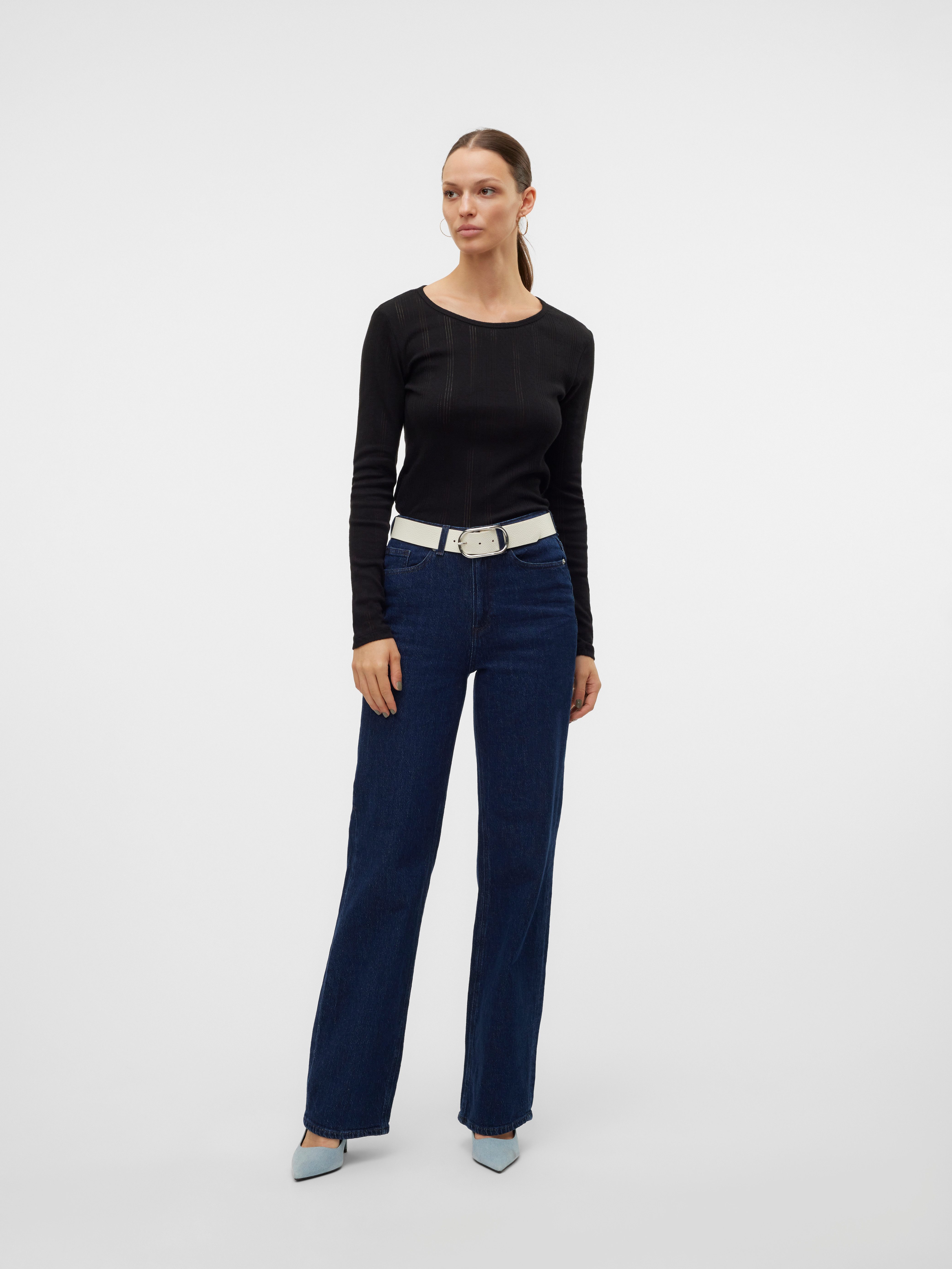 Vero Moda Shirt met lange mouwen VMLISA LS TOP JRS NOOS