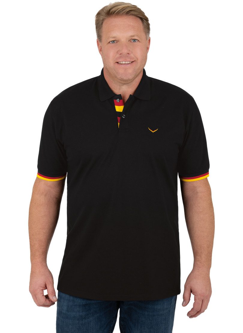 Trigema Poloshirt TRIGEMA Duitsland Poloshirt (1-delig)