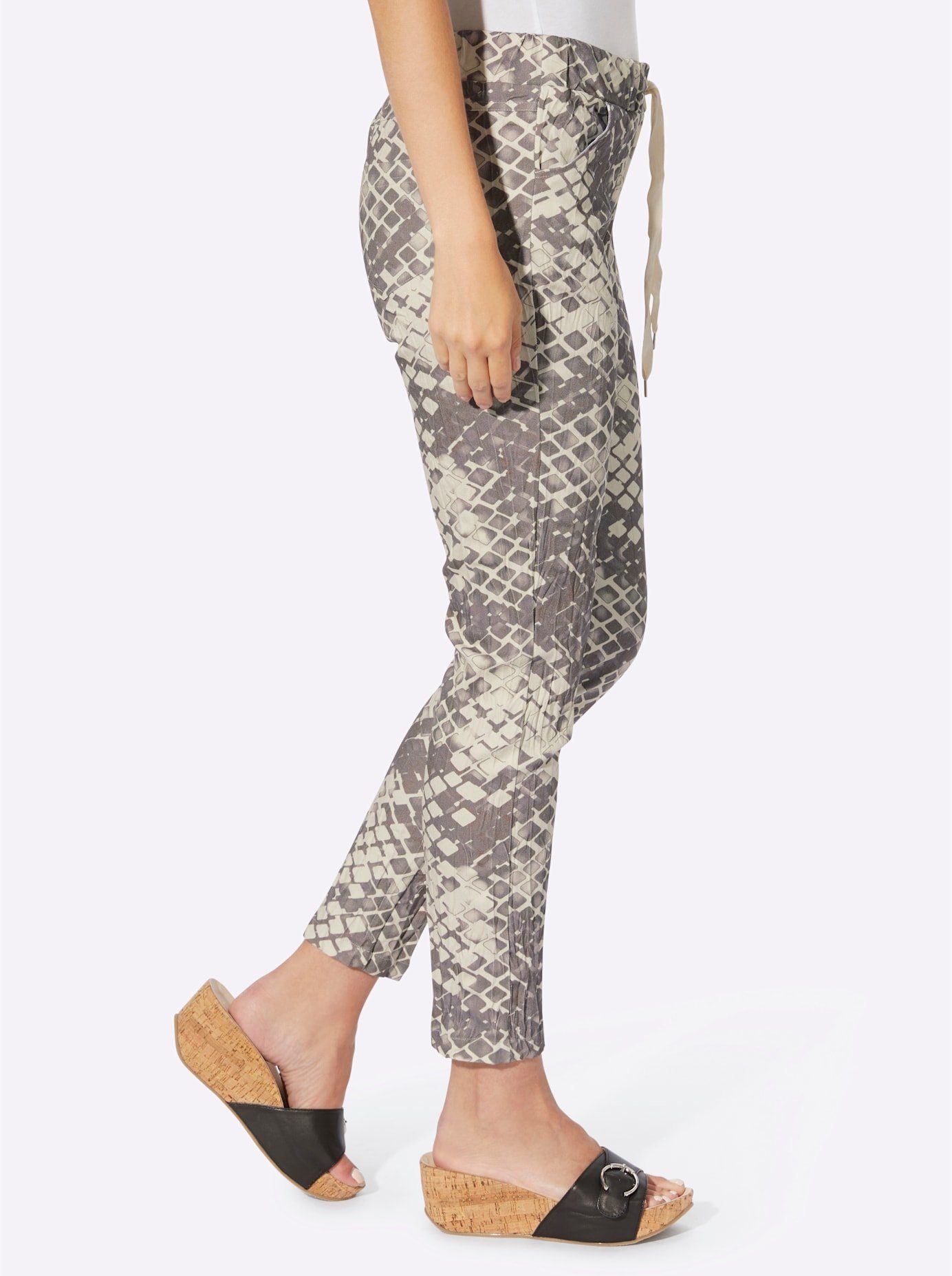 heine Geweven broek