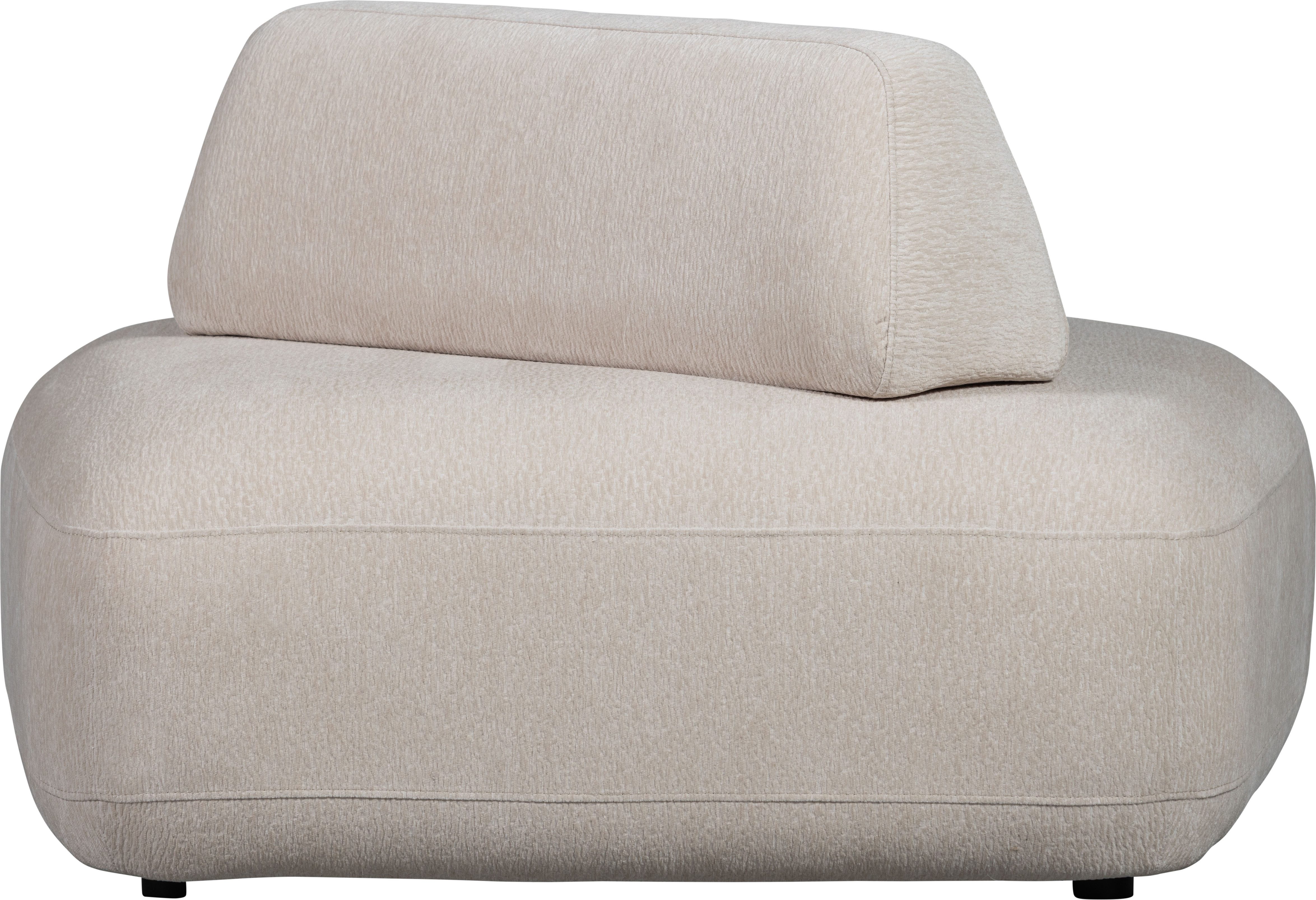 WOOOD Fauteuil Sterck met verstelbare rugleuning, breedte 100 cm