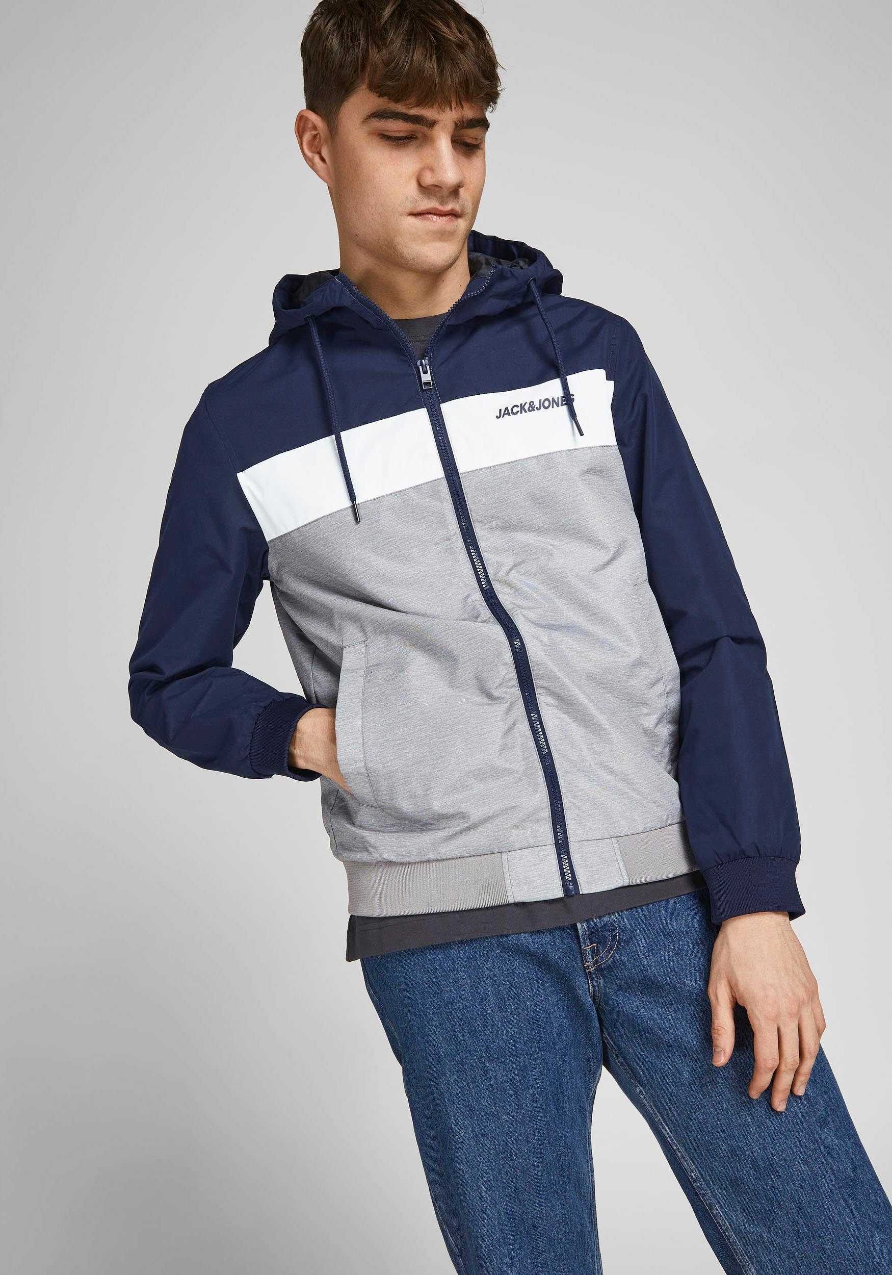 Jack & Jones Windbreaker RUSH BLOCKING HOOD BOMBER