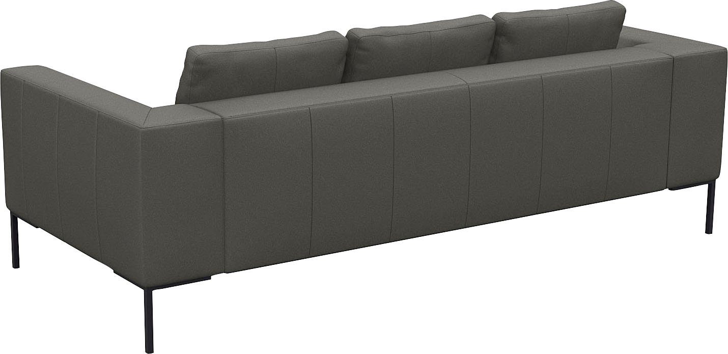FLEXLUX 3-zitsbank Loano, supercomfortabel zitcomfort door koudschuim in de zitting