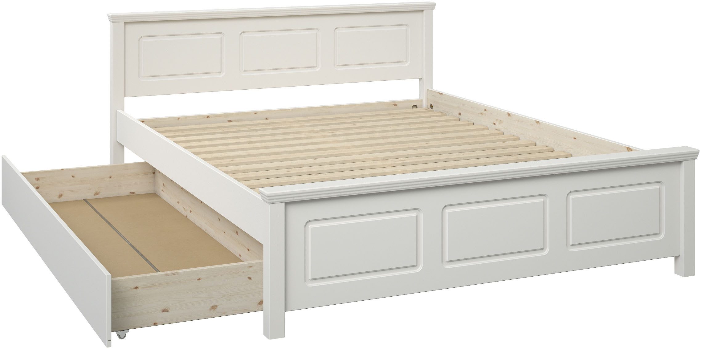 Home affaire Massief houten ledikant "ERIK", Made in Europe, optioneel met lade, massief grenen