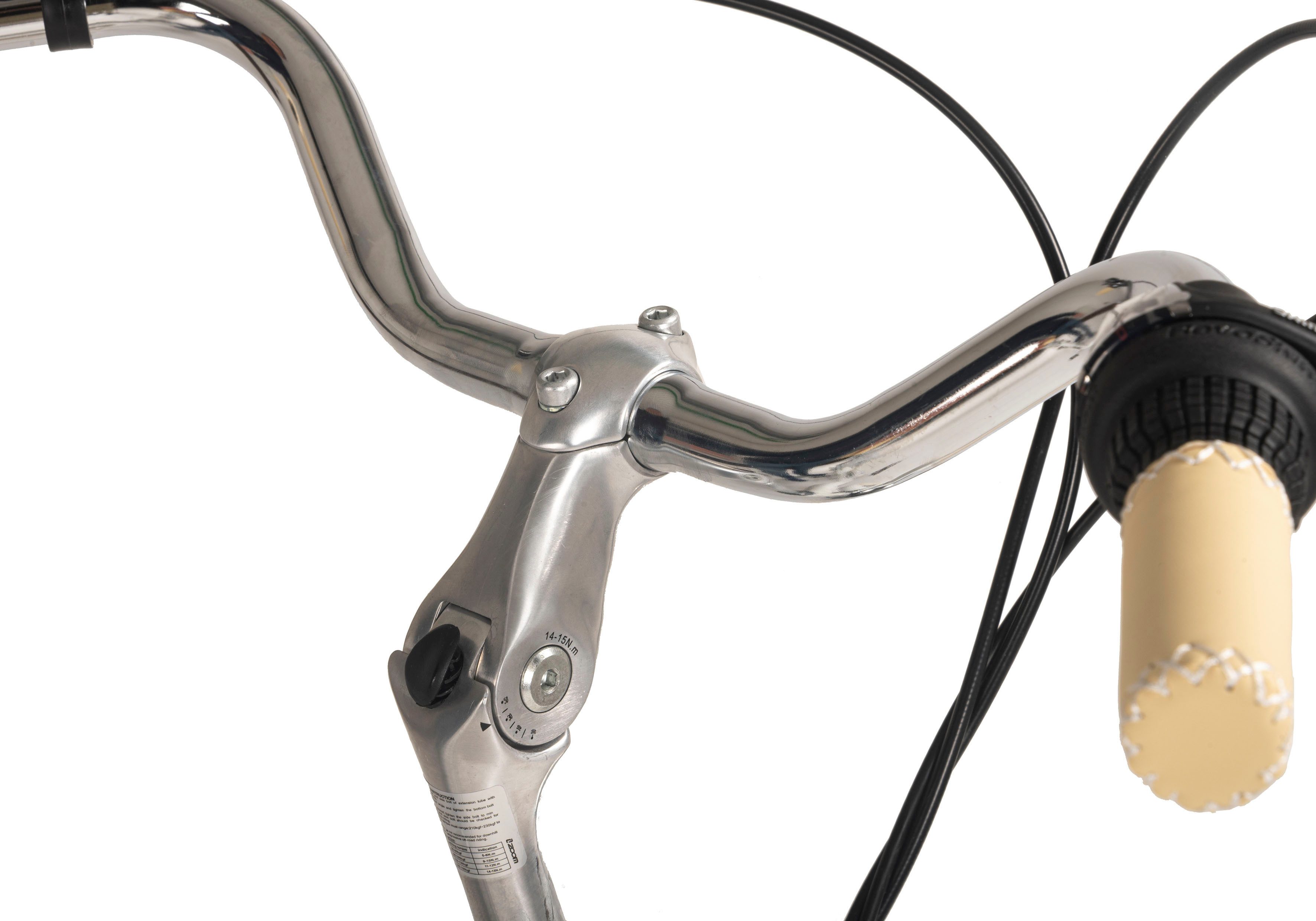 Dacapo Citybike Balloon damesfiets 28'' wit 6 versnellingen 48 cm