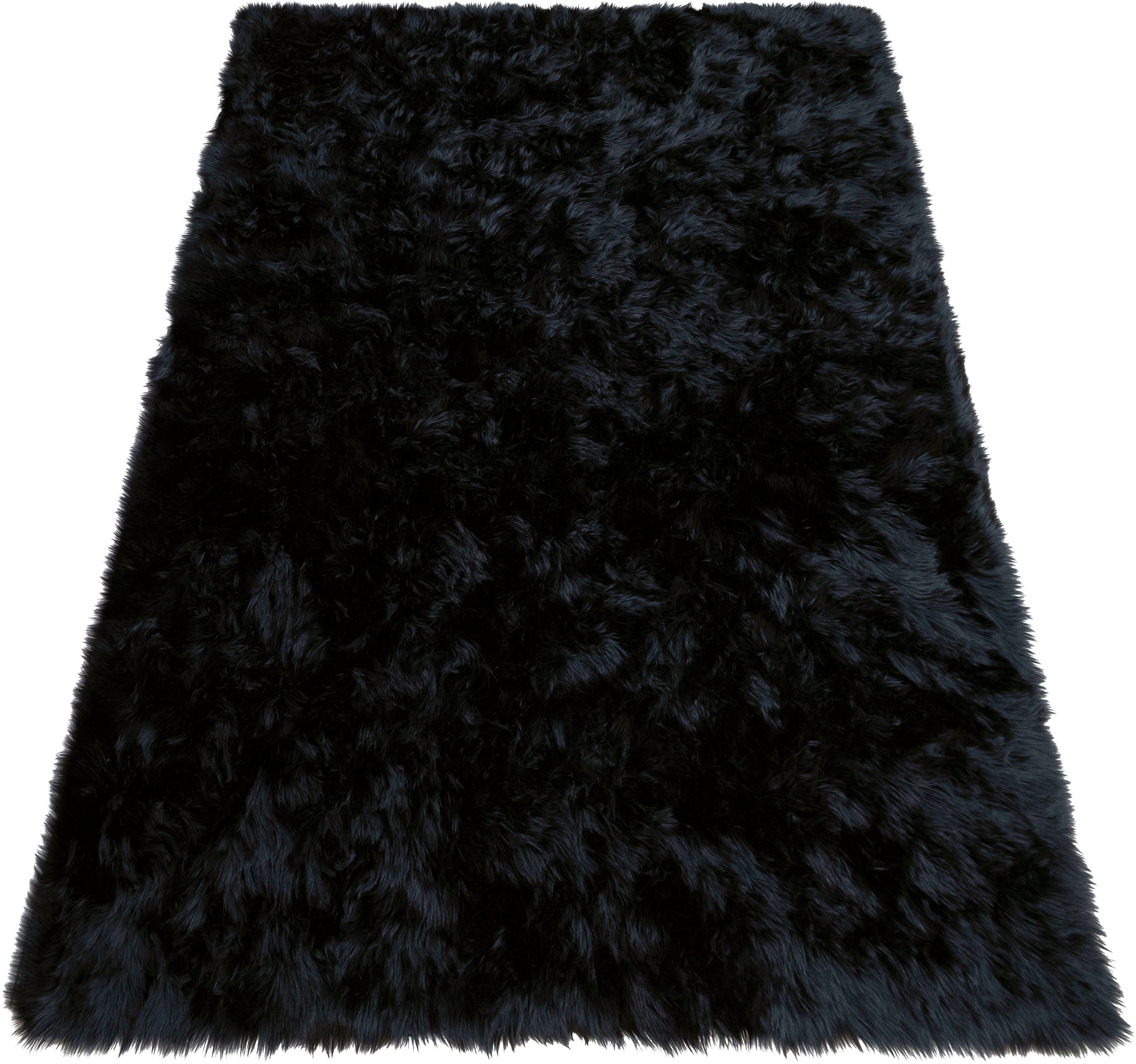 my home Vachtvloerkleed Dena, hoogpolige vloerkleden, behaaglijk zacht Imitatiebont, unikleur, woonkamer, slaapkamer, eetkamer
