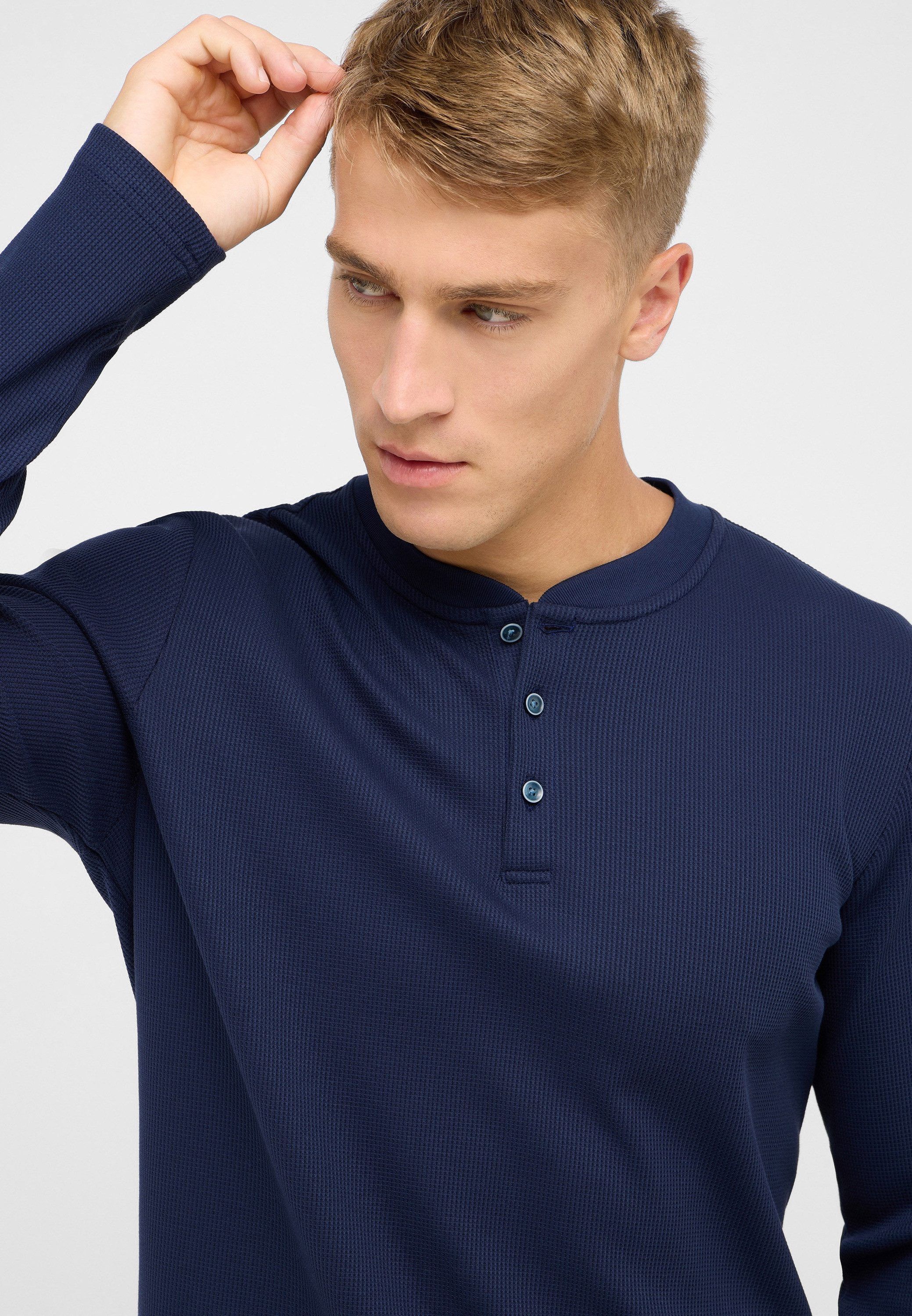 Eterna Shirt met lange mouwen