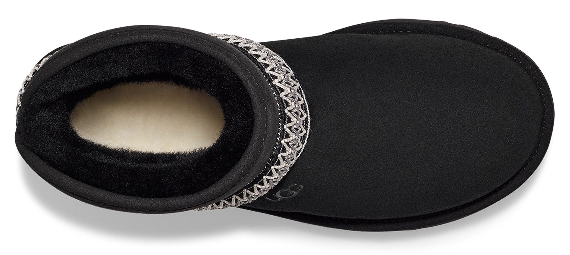 UGG Boots zonder sluiting CLASSIC MINI CRESCENT , winterlaarzen, snowboots met knusse binnenvoering